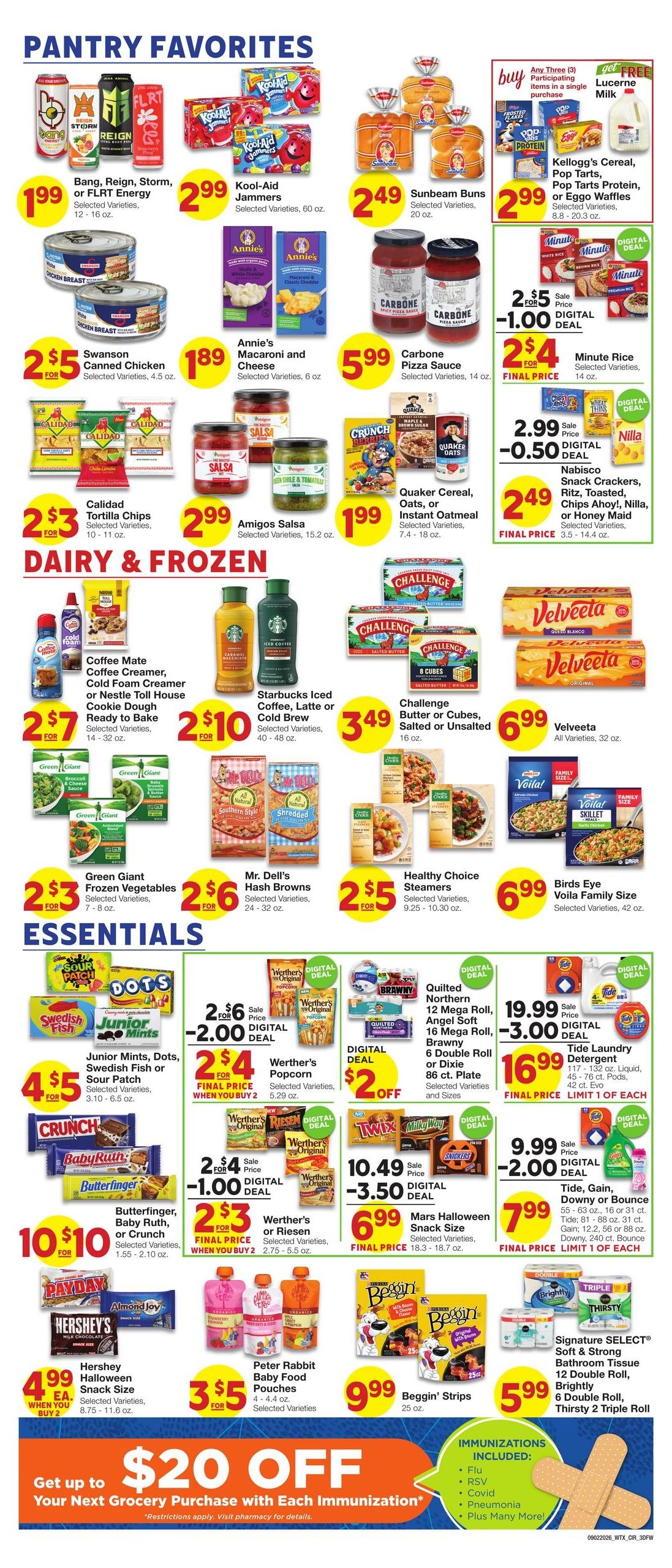 Market Street (Allen Area, TX) Weekly Ad September 2 - 8, 2026