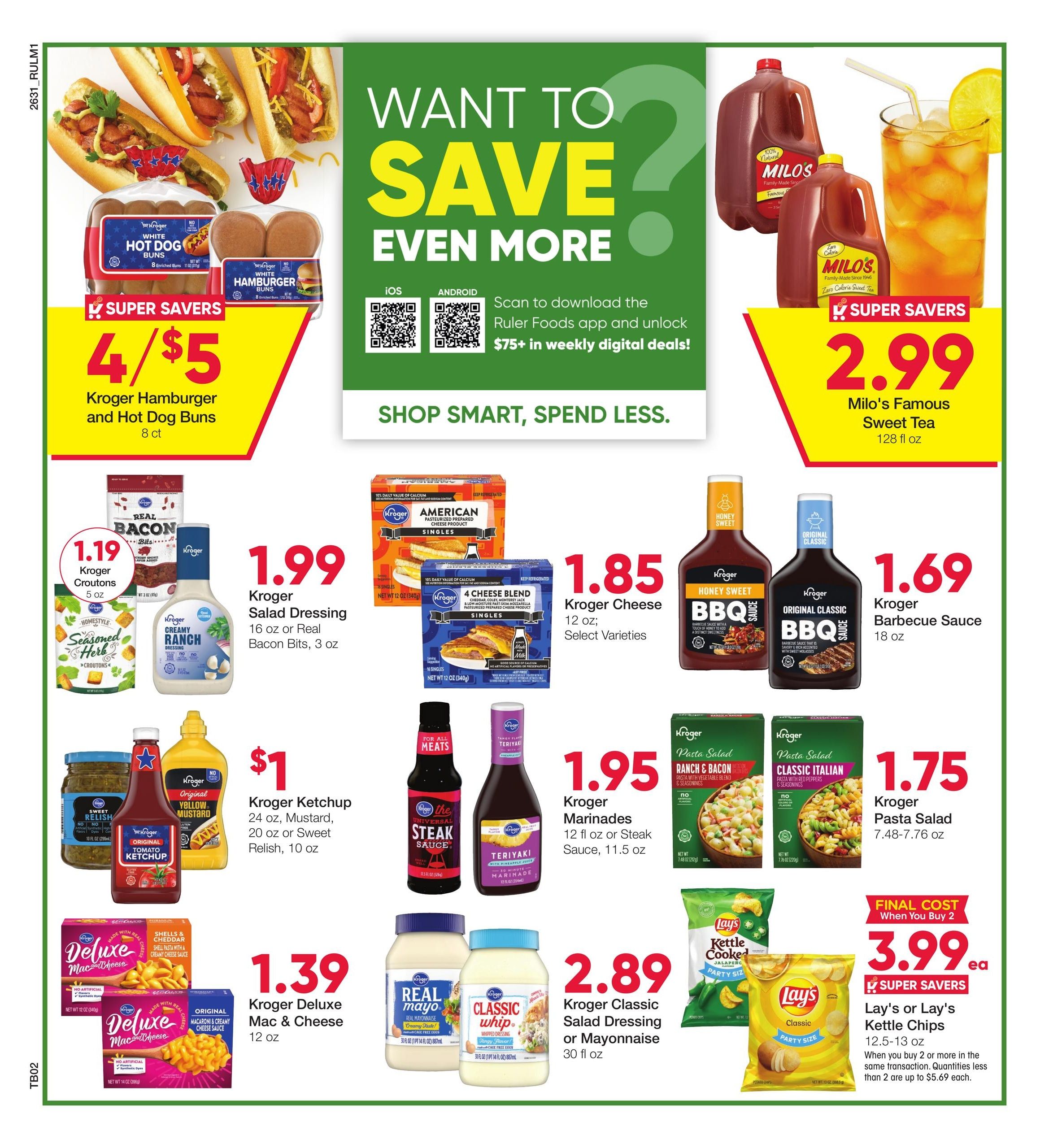 Ruler Foods (Fort Wayne Area, IN) Weekly Ad September 2 - 15, 2026