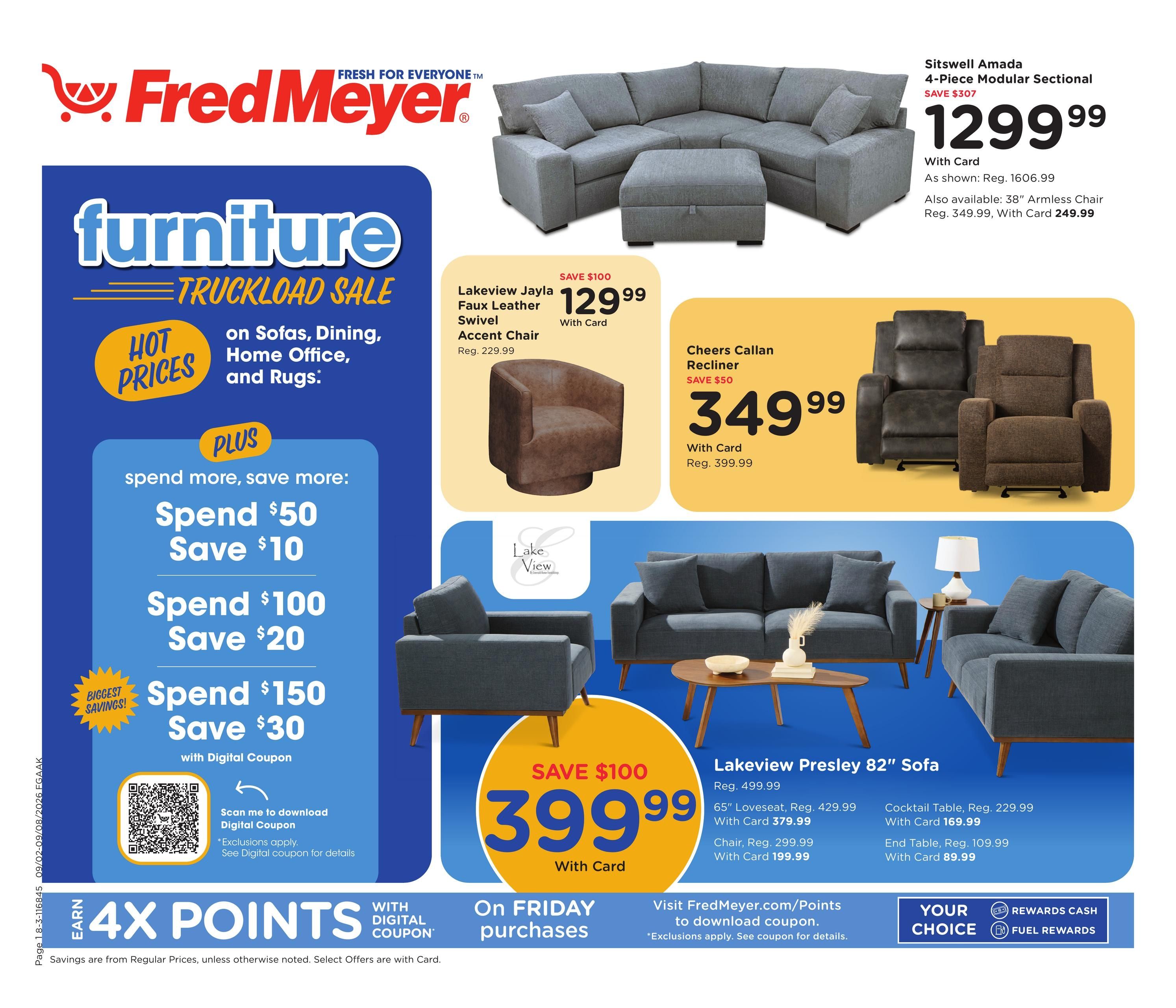 Fred Meyer (Anchorage Area, AK) Home & Apparel Weekly Ad September 2 - 8, 2026
