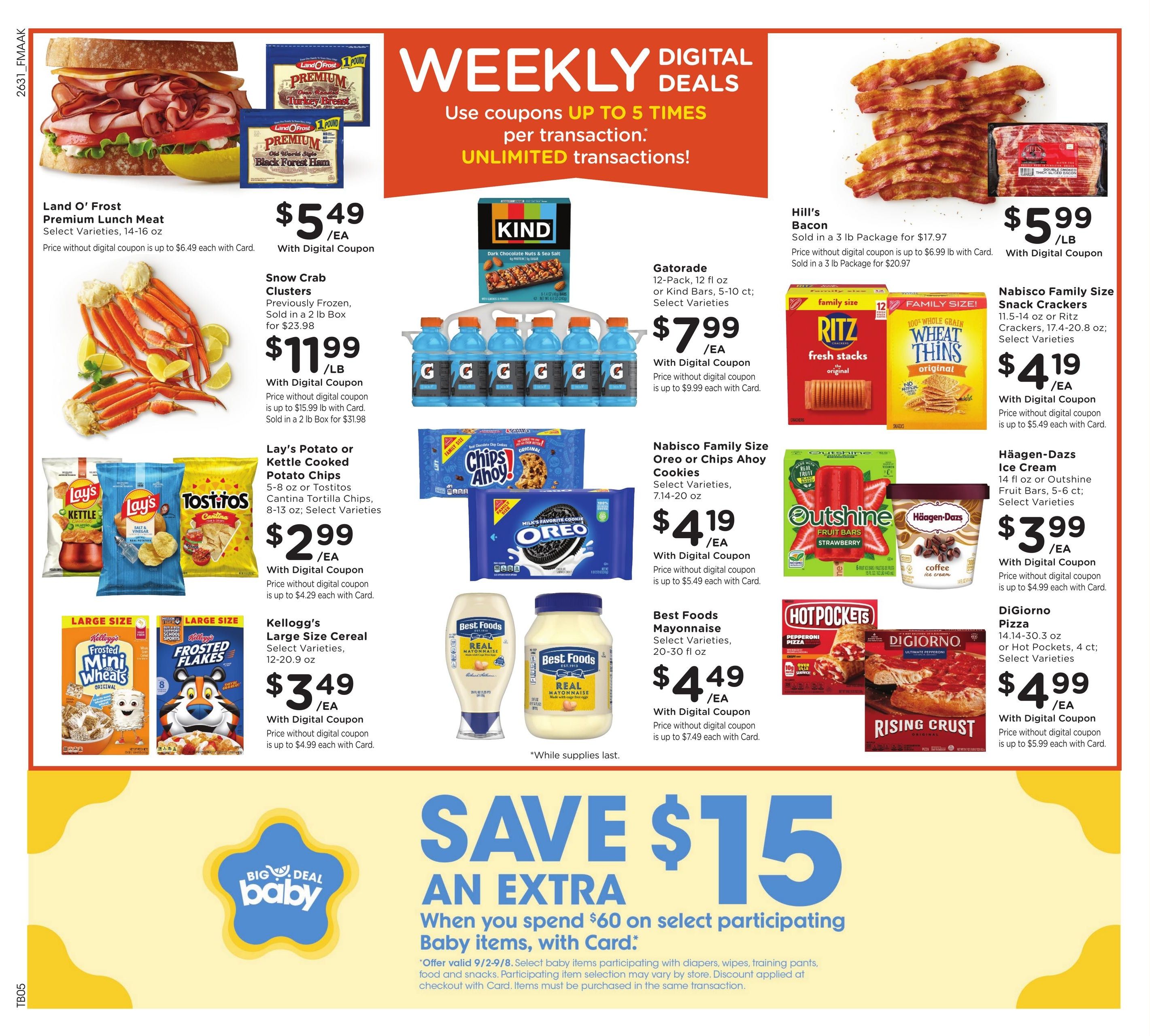 Fred Meyer (Anchorage Area, AK) Weekly Ad September 2 - 8, 2026