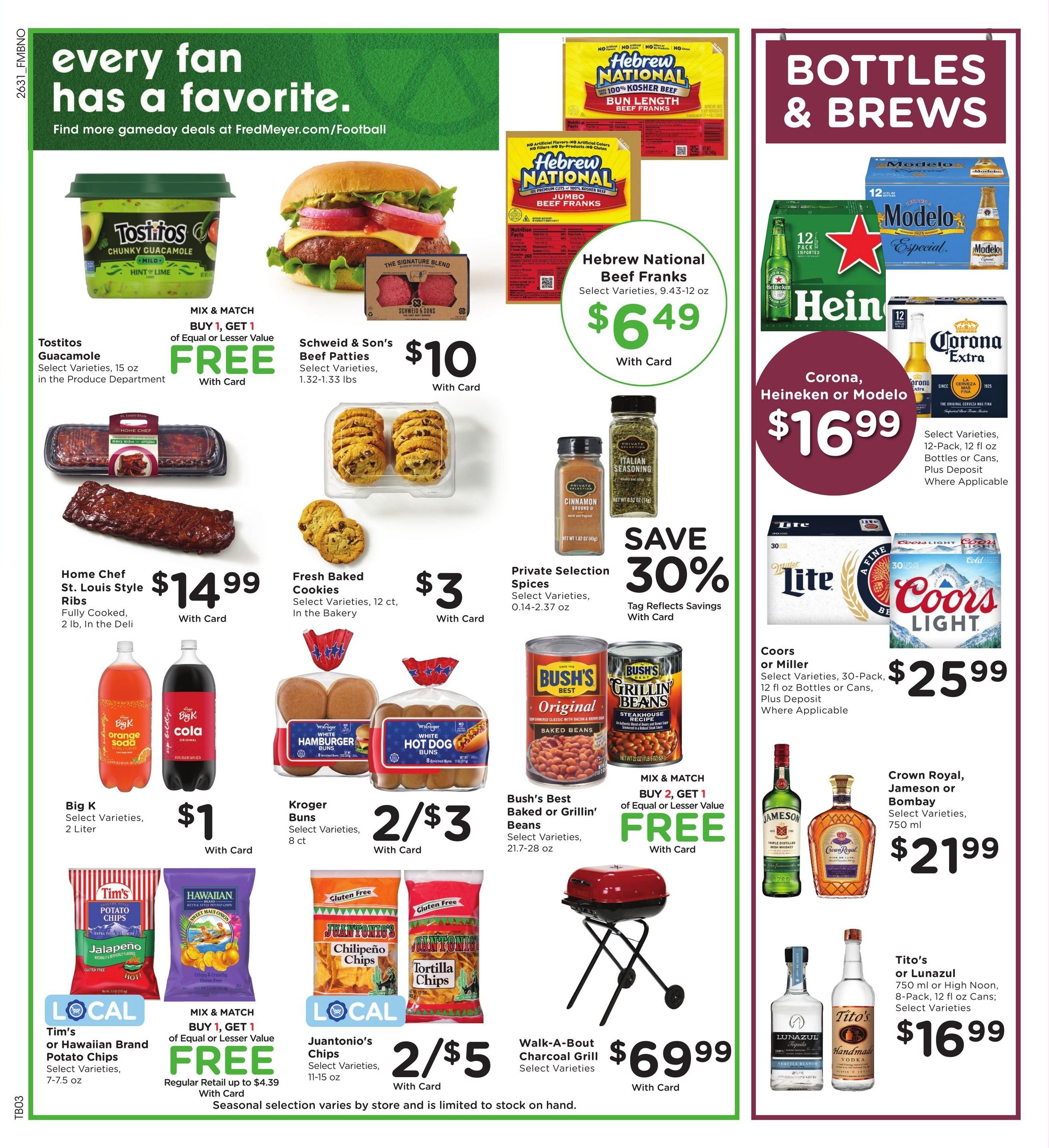 Fred Meyer (Cashmere Area, WA) Weekly Ad September 2 - 8, 2026