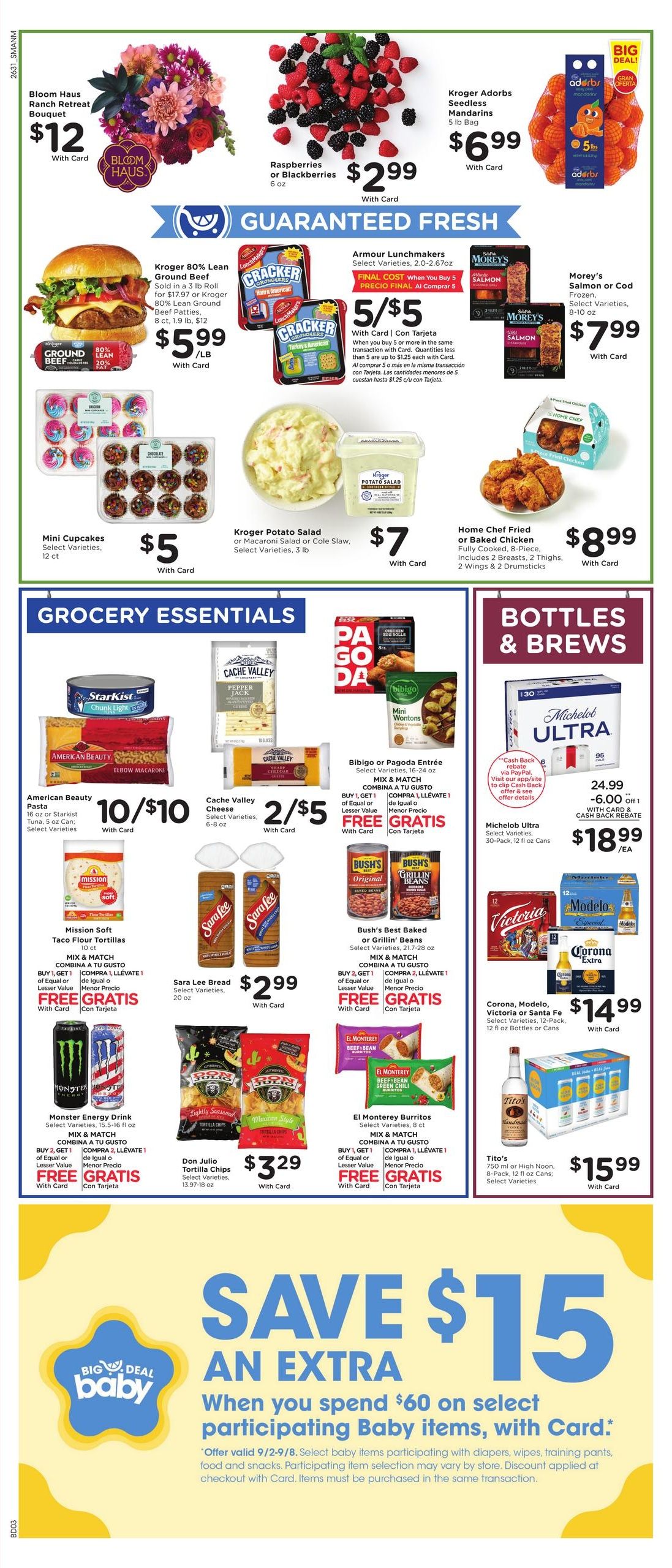 Smith's (Rio Rancho-Santa Fe Area, NM) Weekly Ad September 2 - 8, 2026