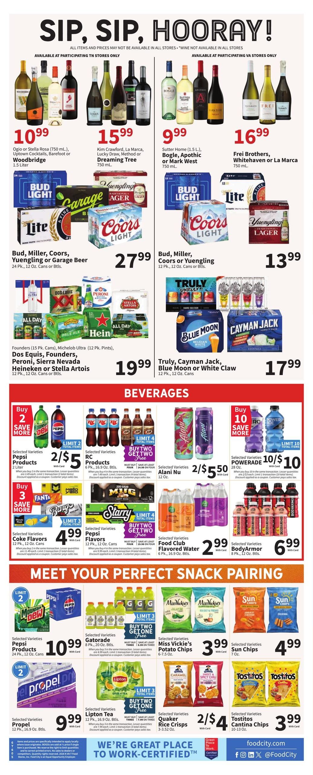 FoodCity (Bristol Area, VA) Weekly Ad September 2 - 8, 2026