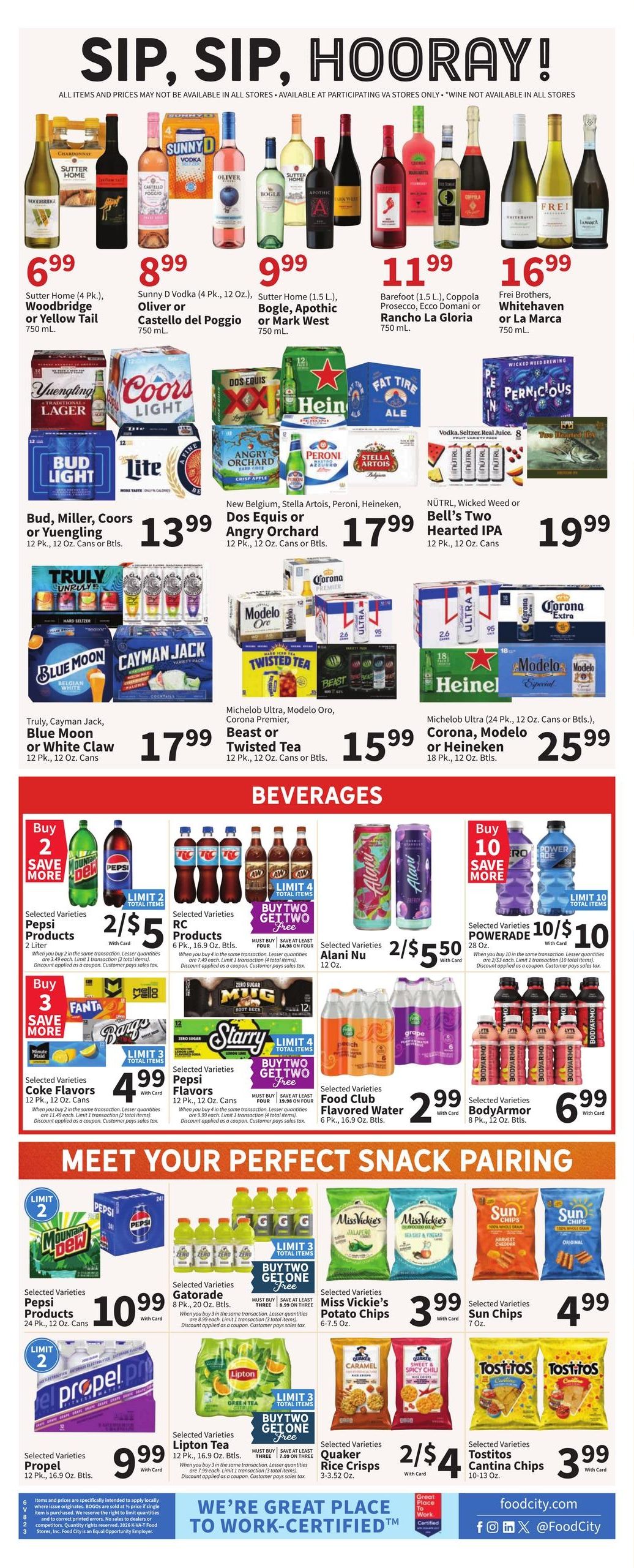FoodCity (Jonesville Area, VA) Weekly Ad September 2 - 8, 2026