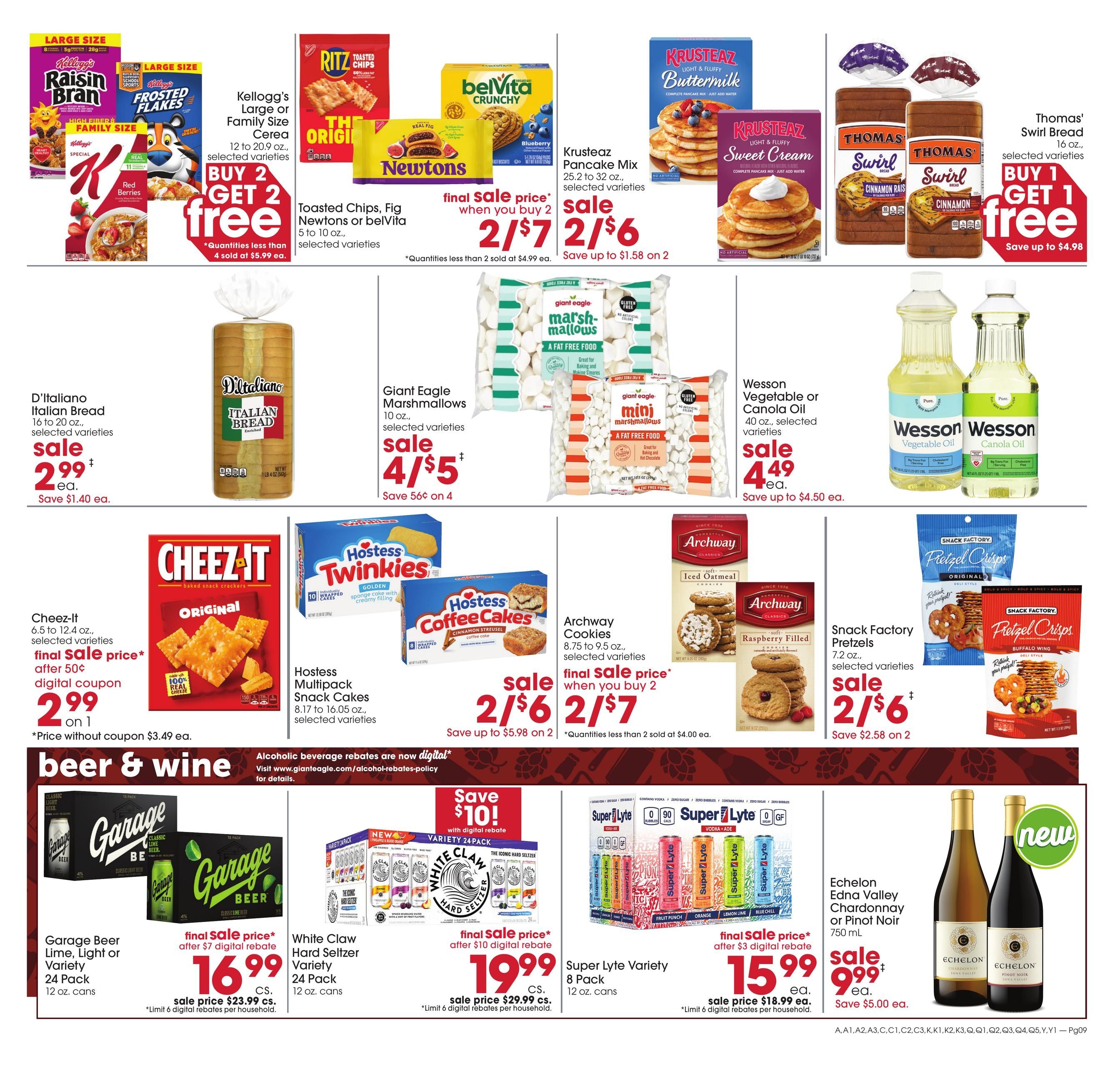 Giant Eagle (Akron Area, OH) Weekly Ad September 3 - 9, 2026