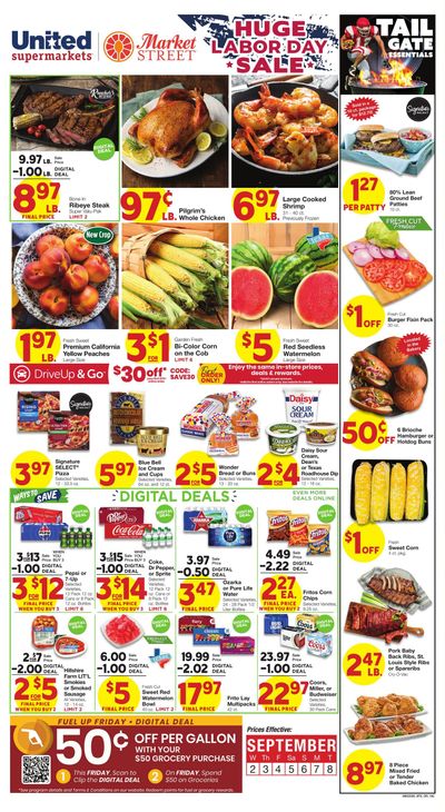 Market Street (Amarillo Area, TX) Weekly Ad September 2 - 8, 2026