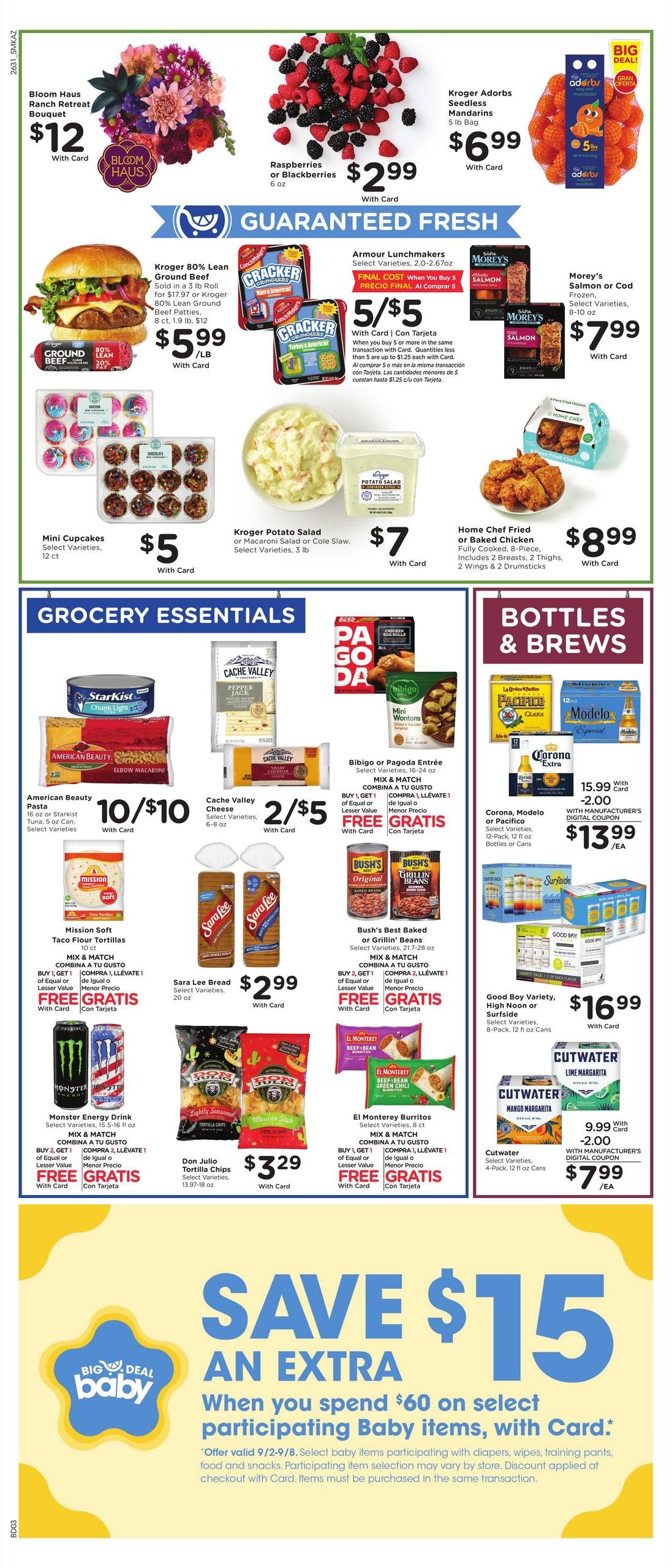 Smith's (Bullhead City Area, AZ) Weekly Ad September 2 - 8, 2026