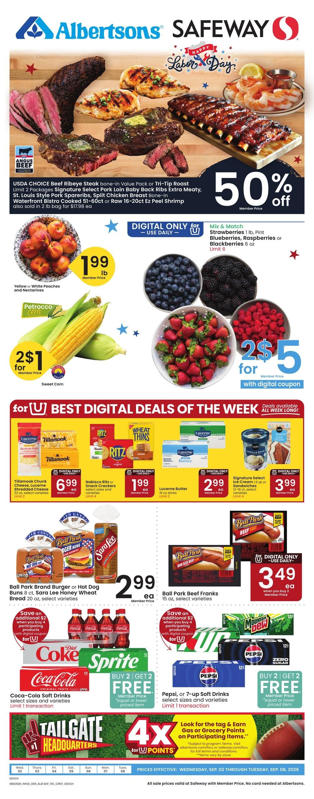 Safeway (Cheyenne Area, WY) Weekly Ad September 2 - 8, 2026