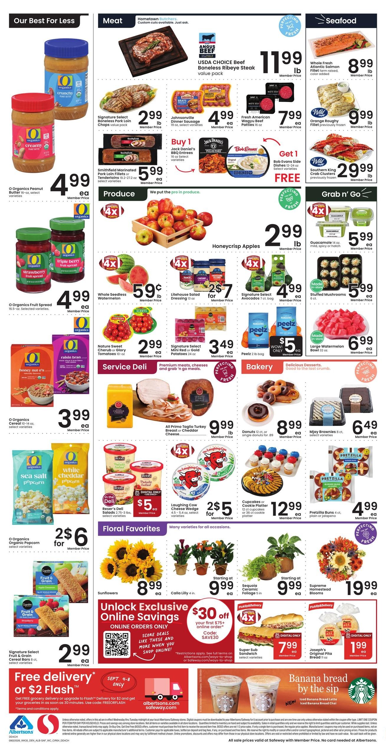 Safeway (Cheyenne Area, WY) Weekly Ad September 2 - 8, 2026