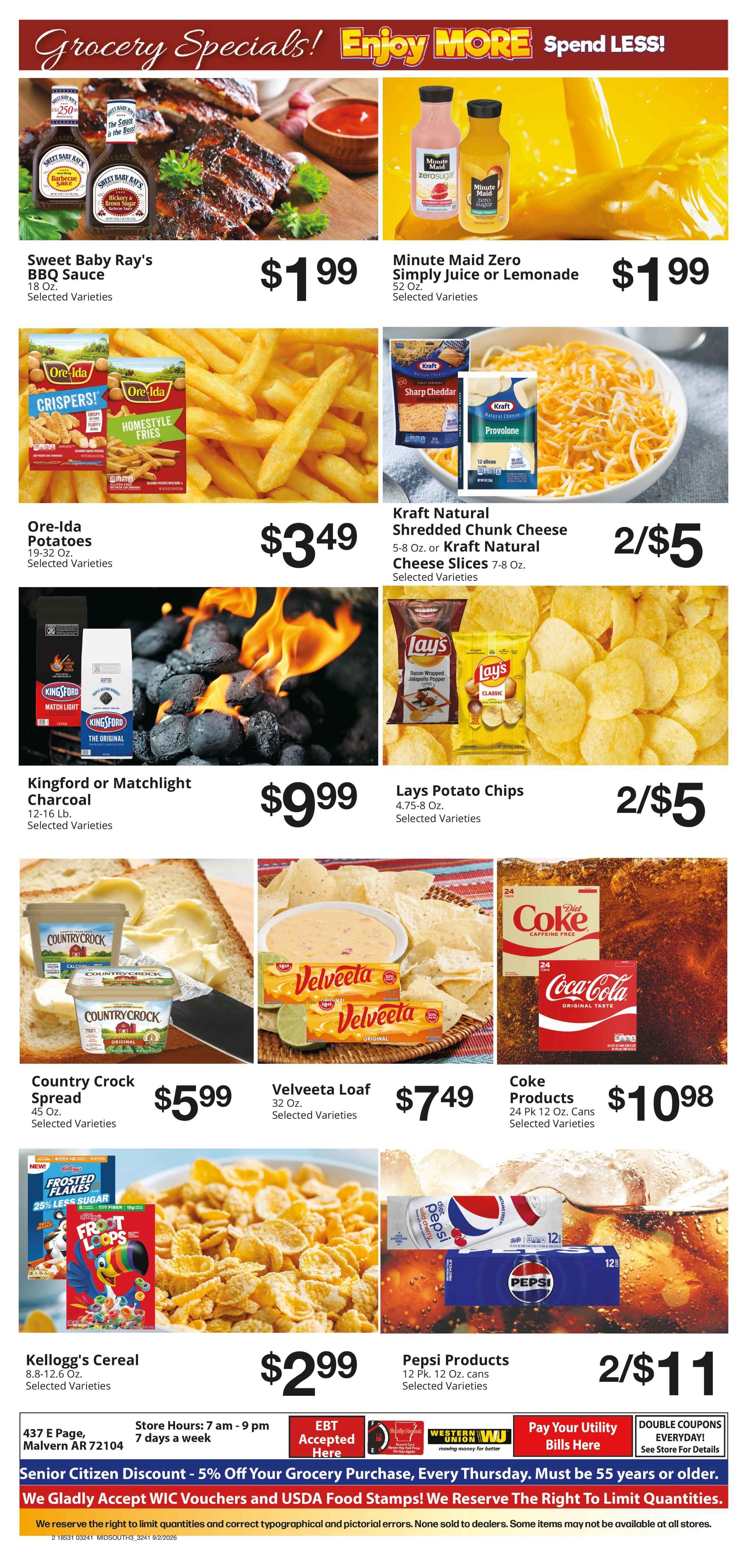 Family Market (Malvern, AR) Weekly Ad September 2 - 8, 2026