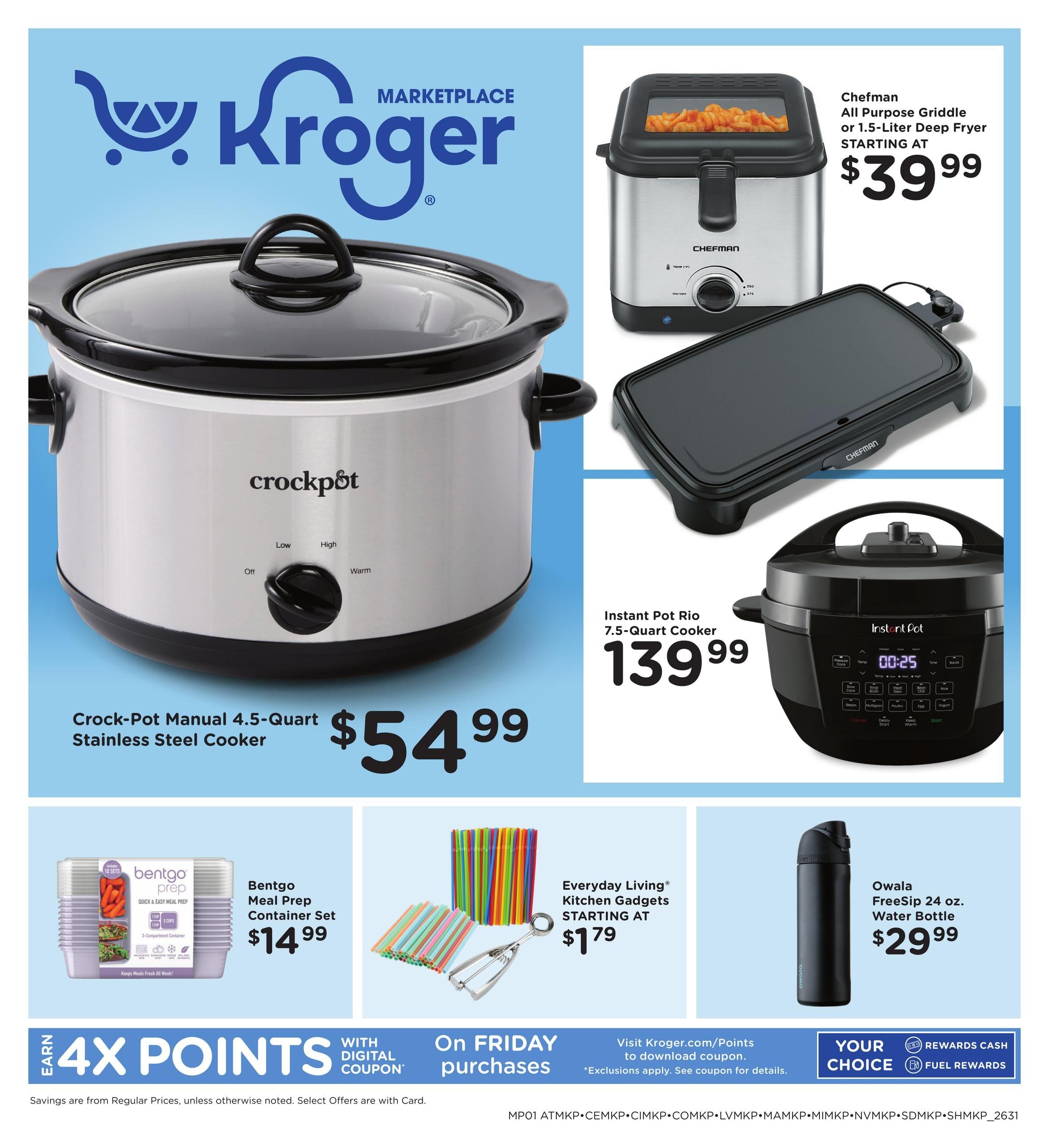 Kroger (Bethlehem Area, IN) Home & Apparel Weekly Ad September 2 - 8, 2026