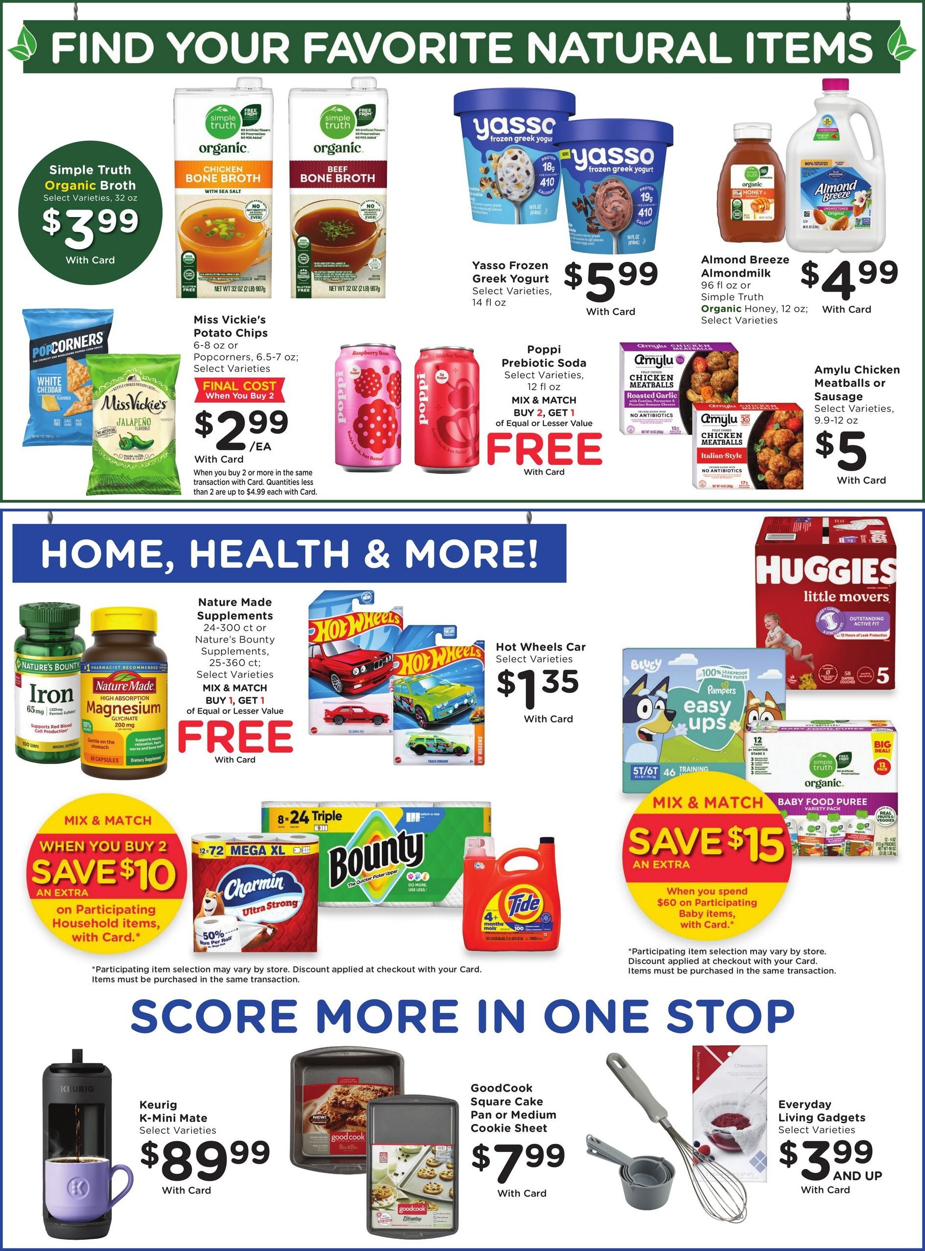 Kroger (Heber Springs Area, AR) Weekly Ad September 2 - 8, 2026