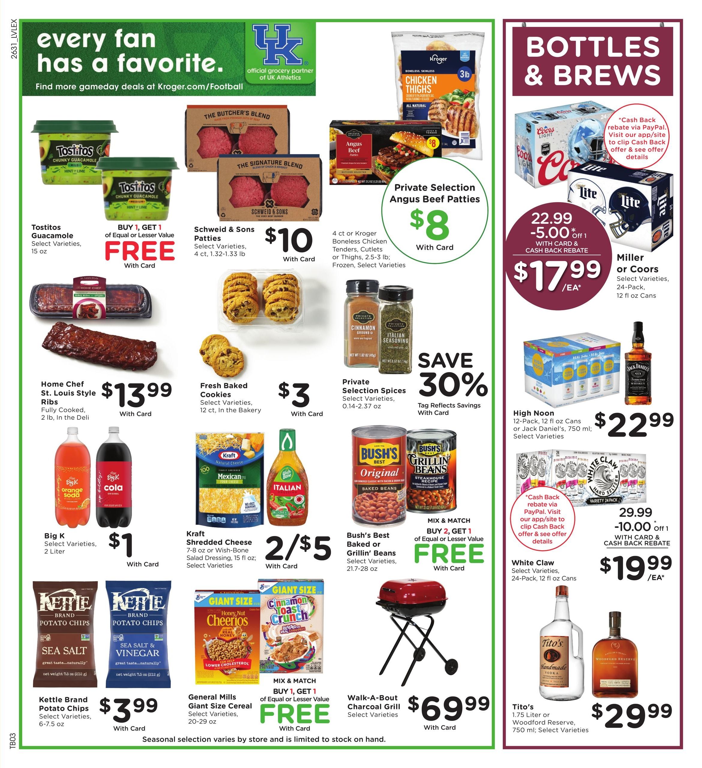 Kroger (Lexington Area, KY) Weekly Ad September 2 - 8, 2026