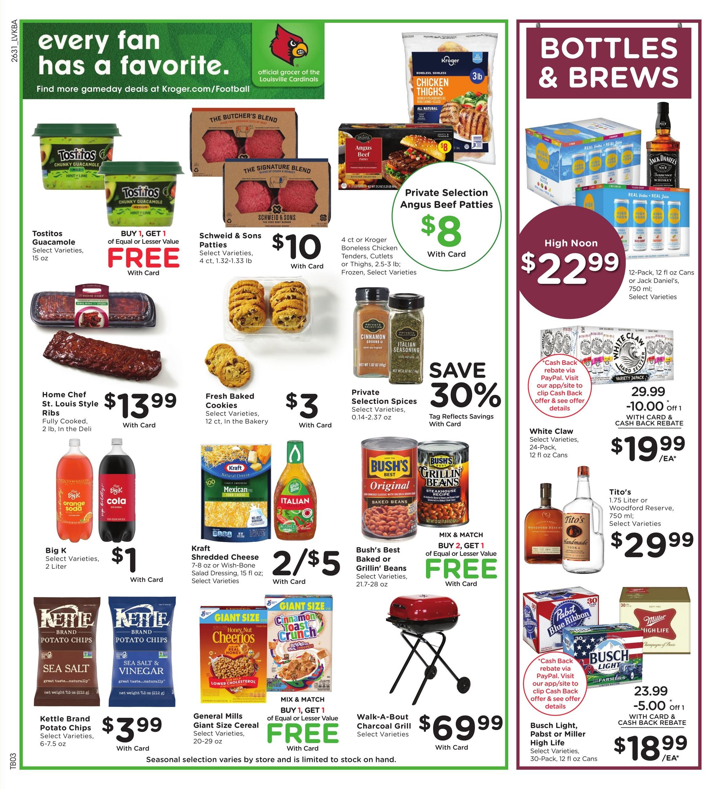 Kroger (Marysville Area, IN) Weekly Ad September 2 - 8, 2026