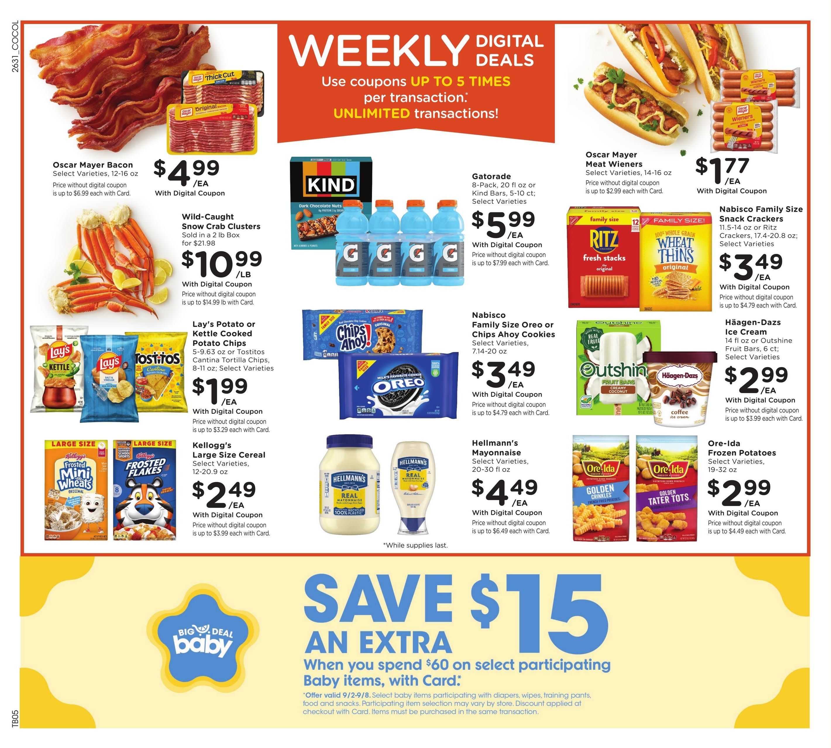 Kroger (Rayland Area, OH) Weekly Ad September 2 - 8, 2026
