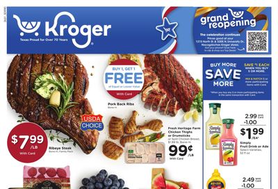 Kroger (Timpson Area, TX) Weekly Ad September 2 - 8, 2026