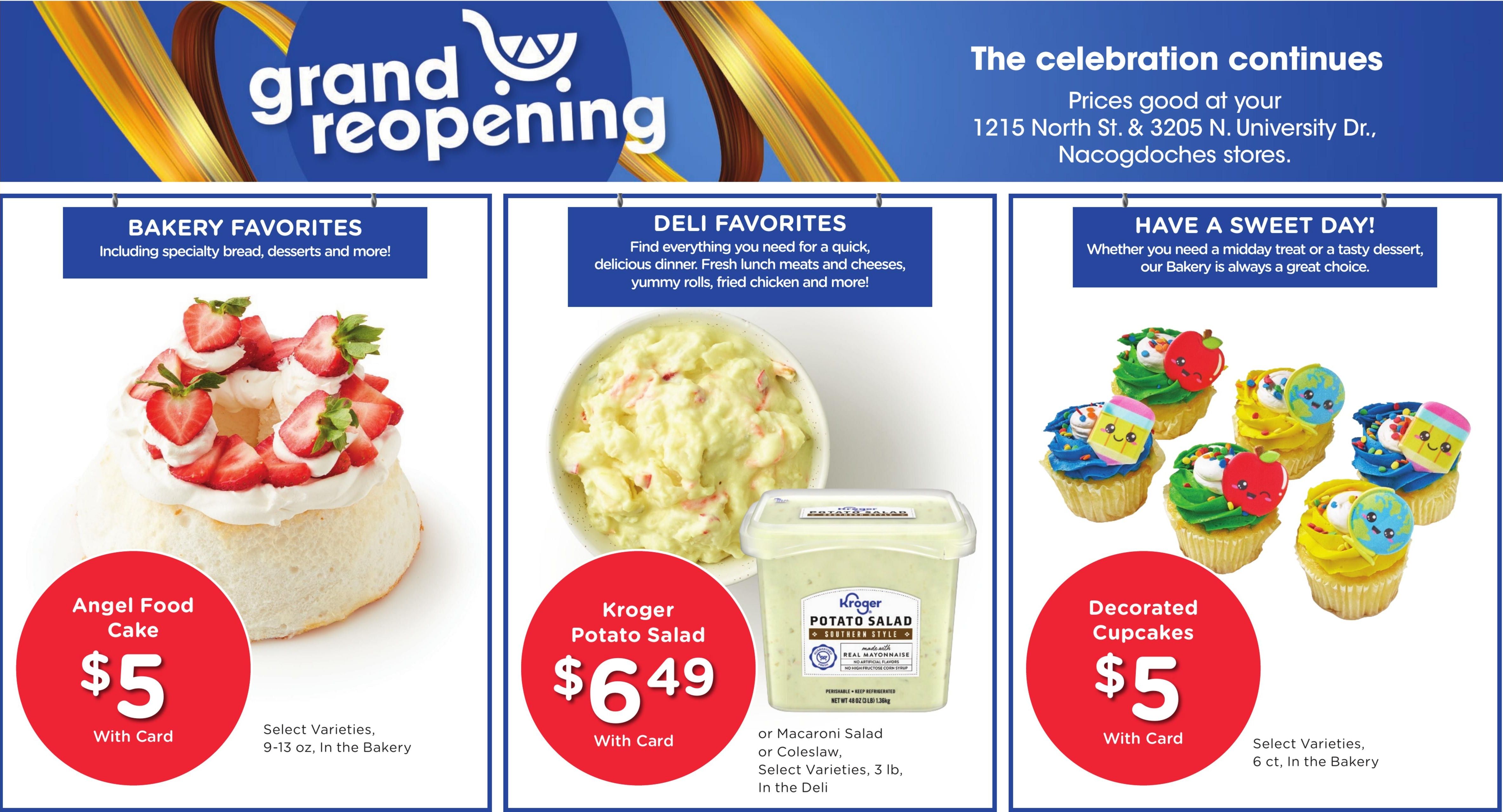 Kroger (Timpson Area, TX) Weekly Ad September 2 - 8, 2026