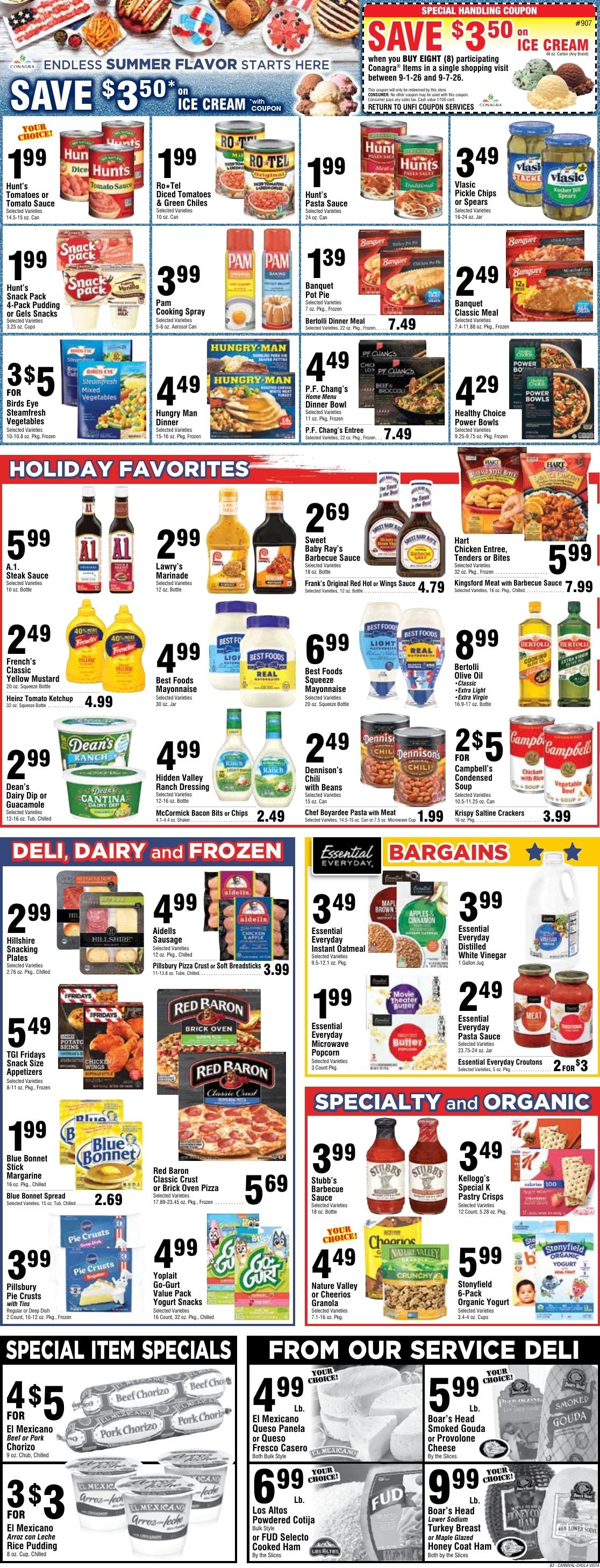 Carnival Supermarket Weekly Ad September 1 - 7, 2026