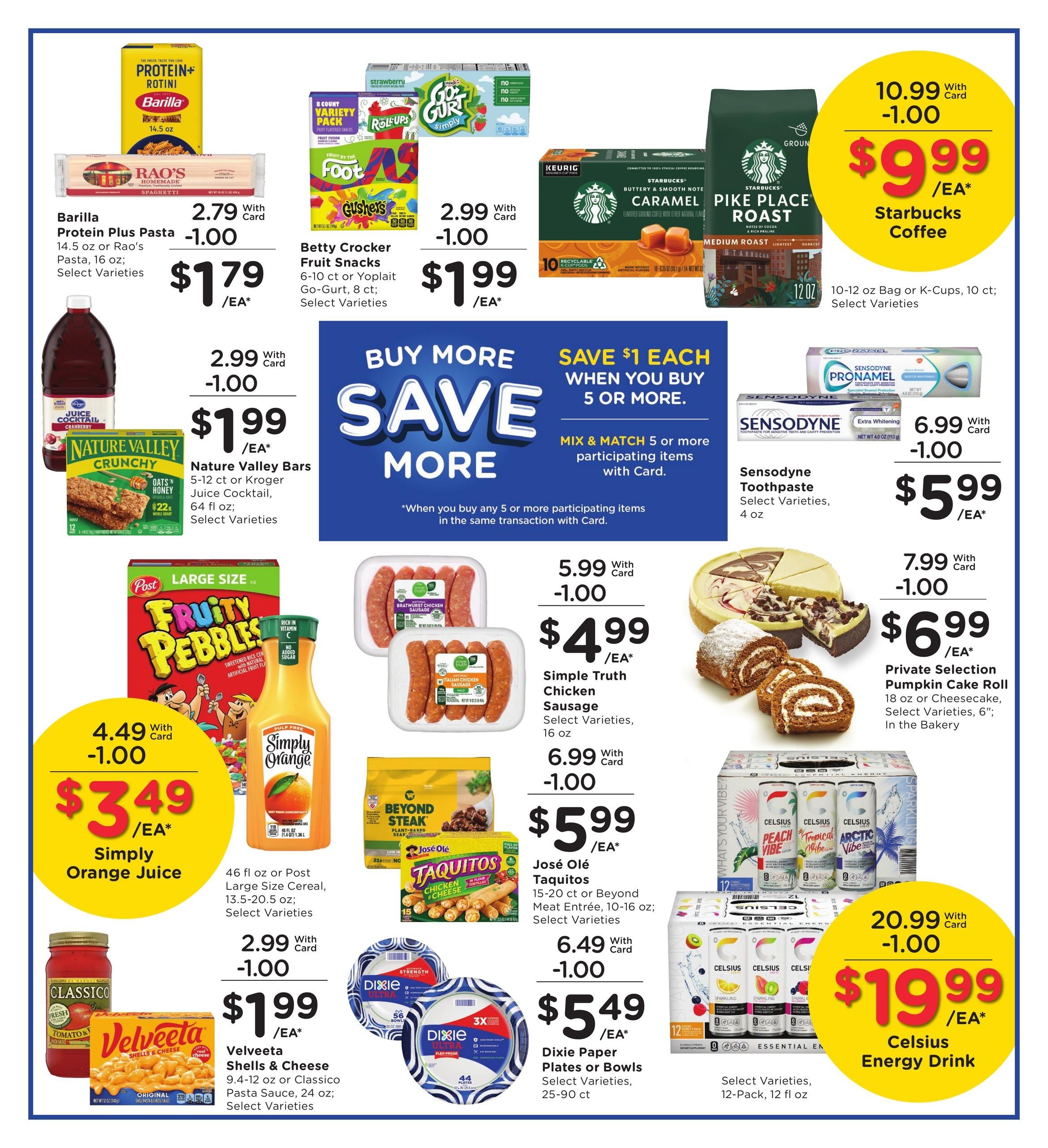 Kroger (Anmoore Area, WV) Weekly Ad September 2 - 8, 2026