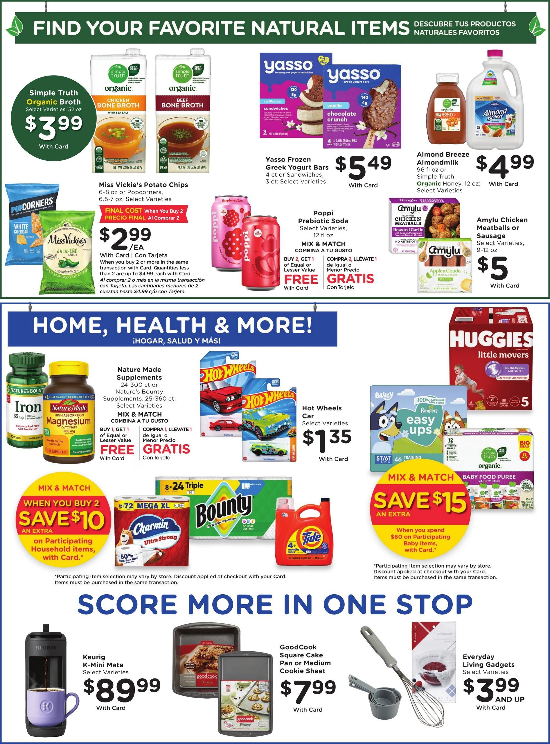 Kroger (College Station Area, TX) Weekly Ad September 2 - 8, 2026