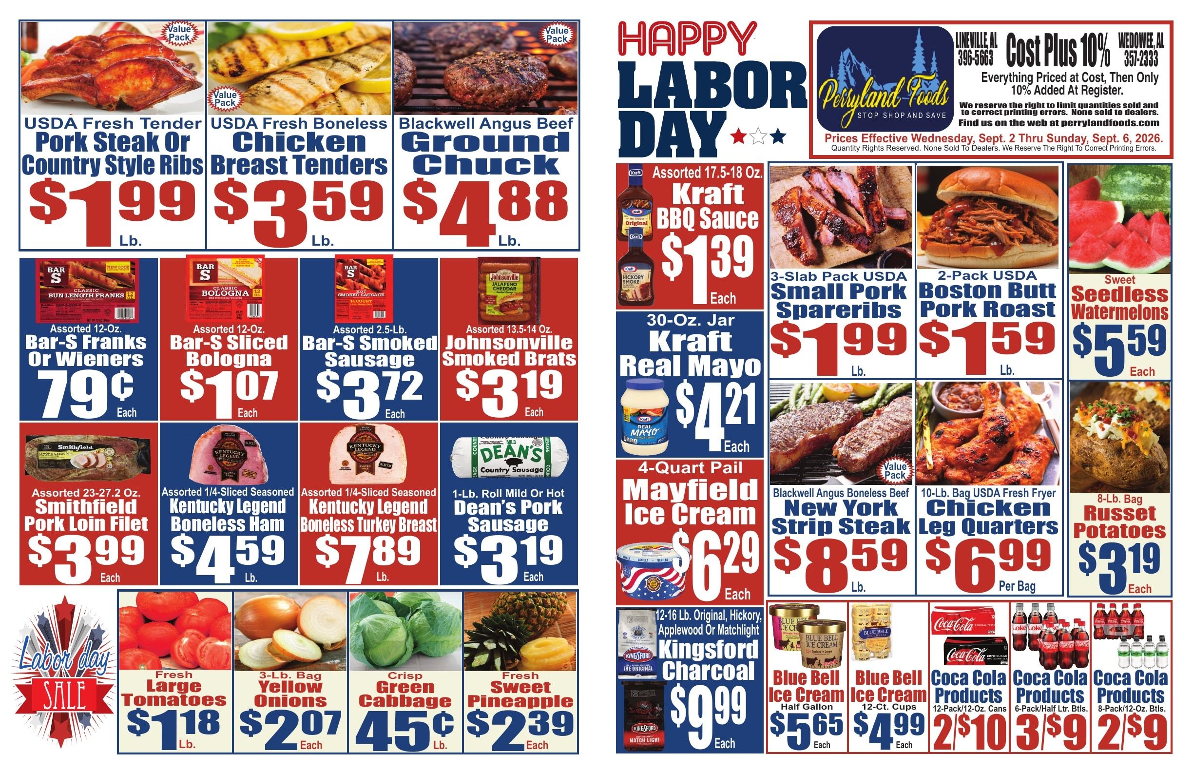 Perryland Foods Weekly Ad September 2 - 6, 2026
