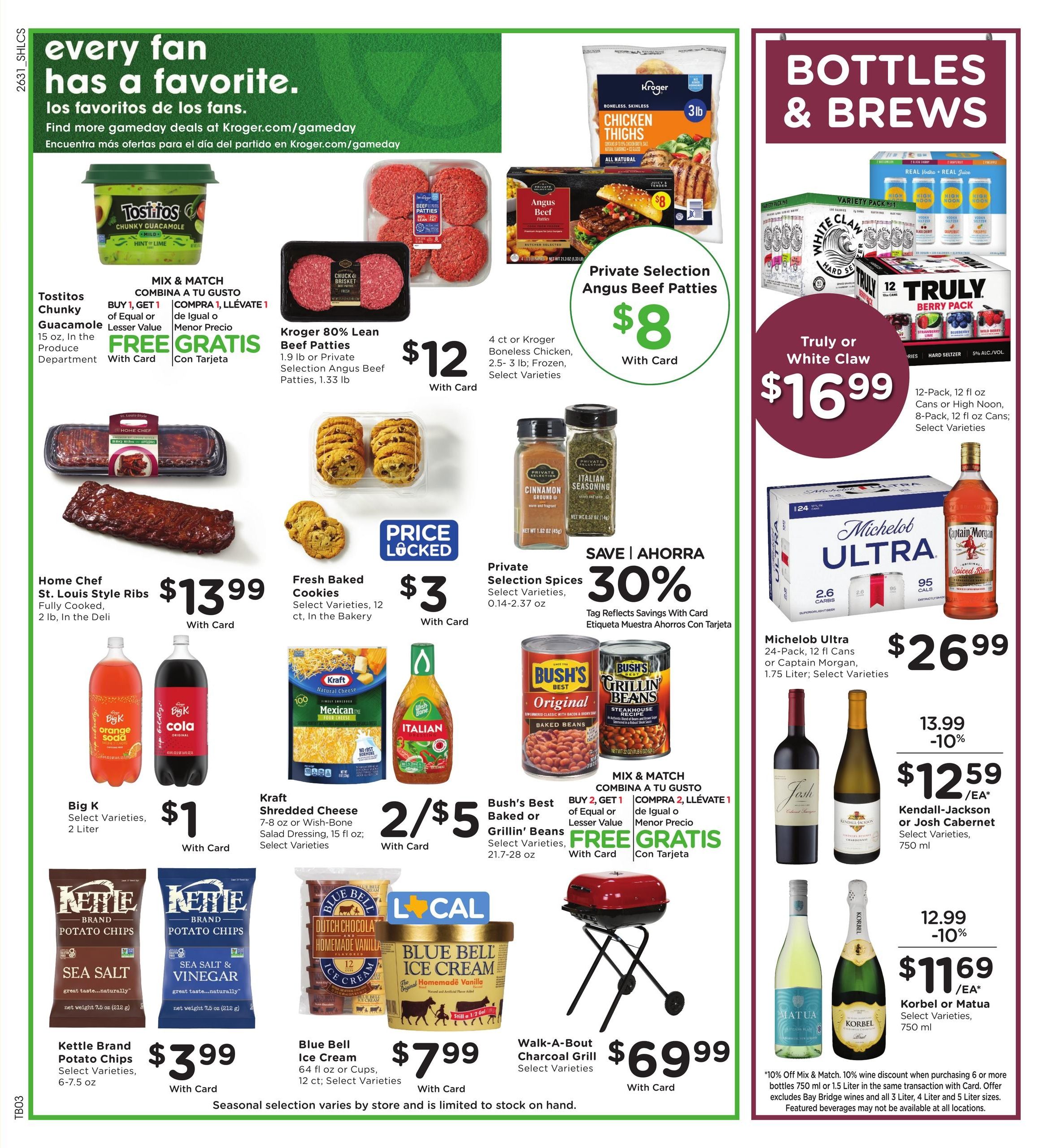 Kroger (Iowa Area, LA) Weekly Ad September 2 - 8, 2026