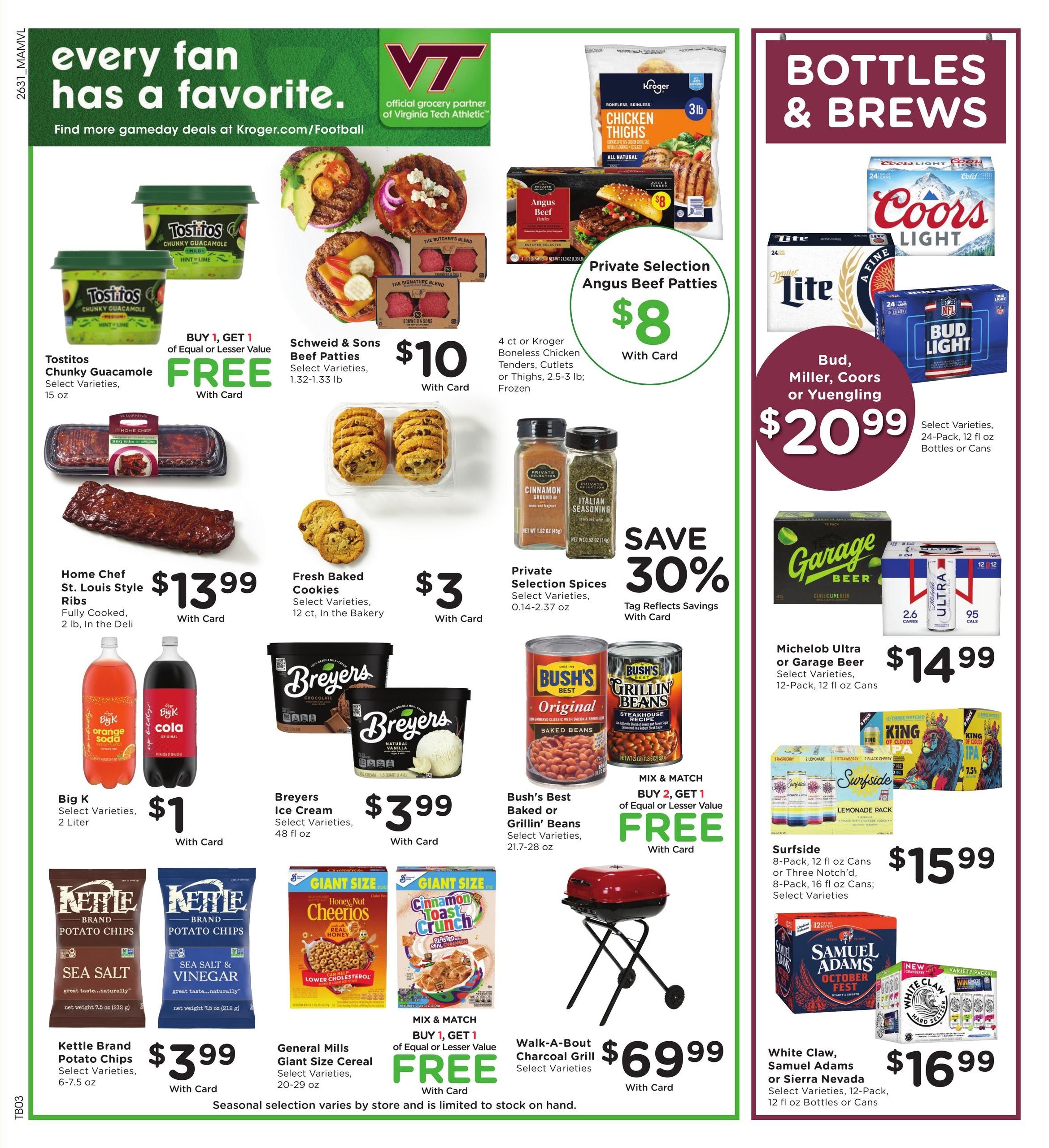 Kroger (Martinsville Area, VA) Weekly Ad September 2 - 8, 2026