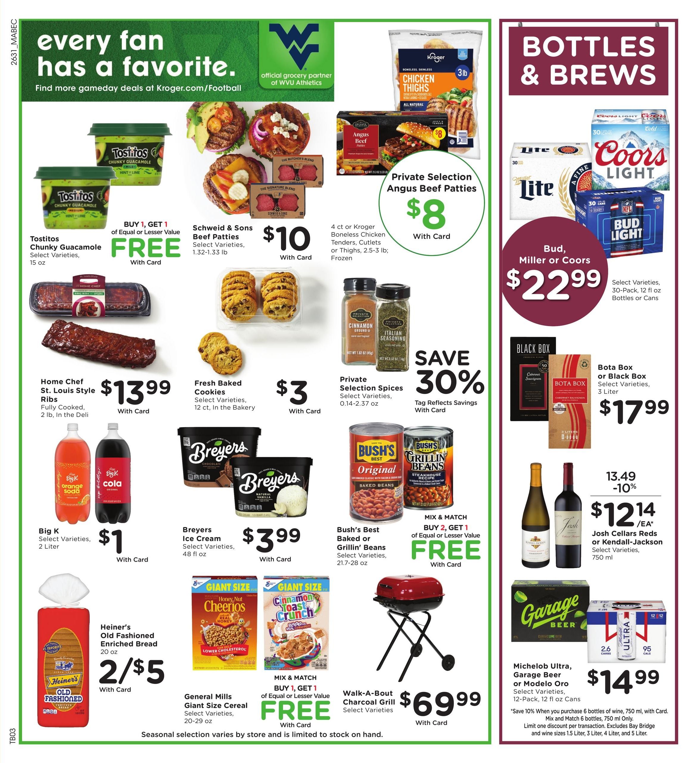 Kroger (Mc Carr Area, KY) Weekly Ad September 2 - 8, 2026