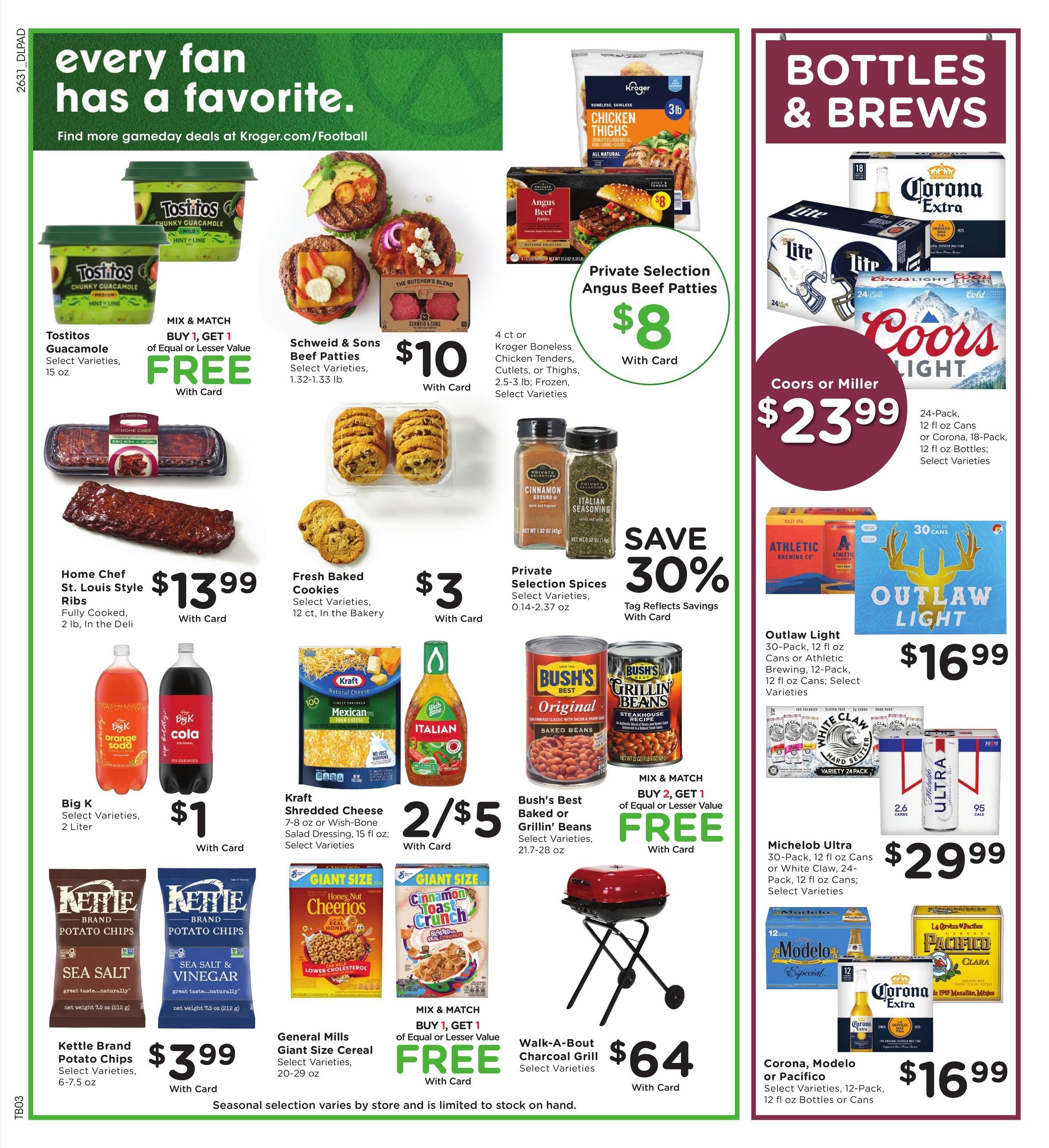 Kroger (Metropolis Area, IL) Weekly Ad September 2 - 8, 2026