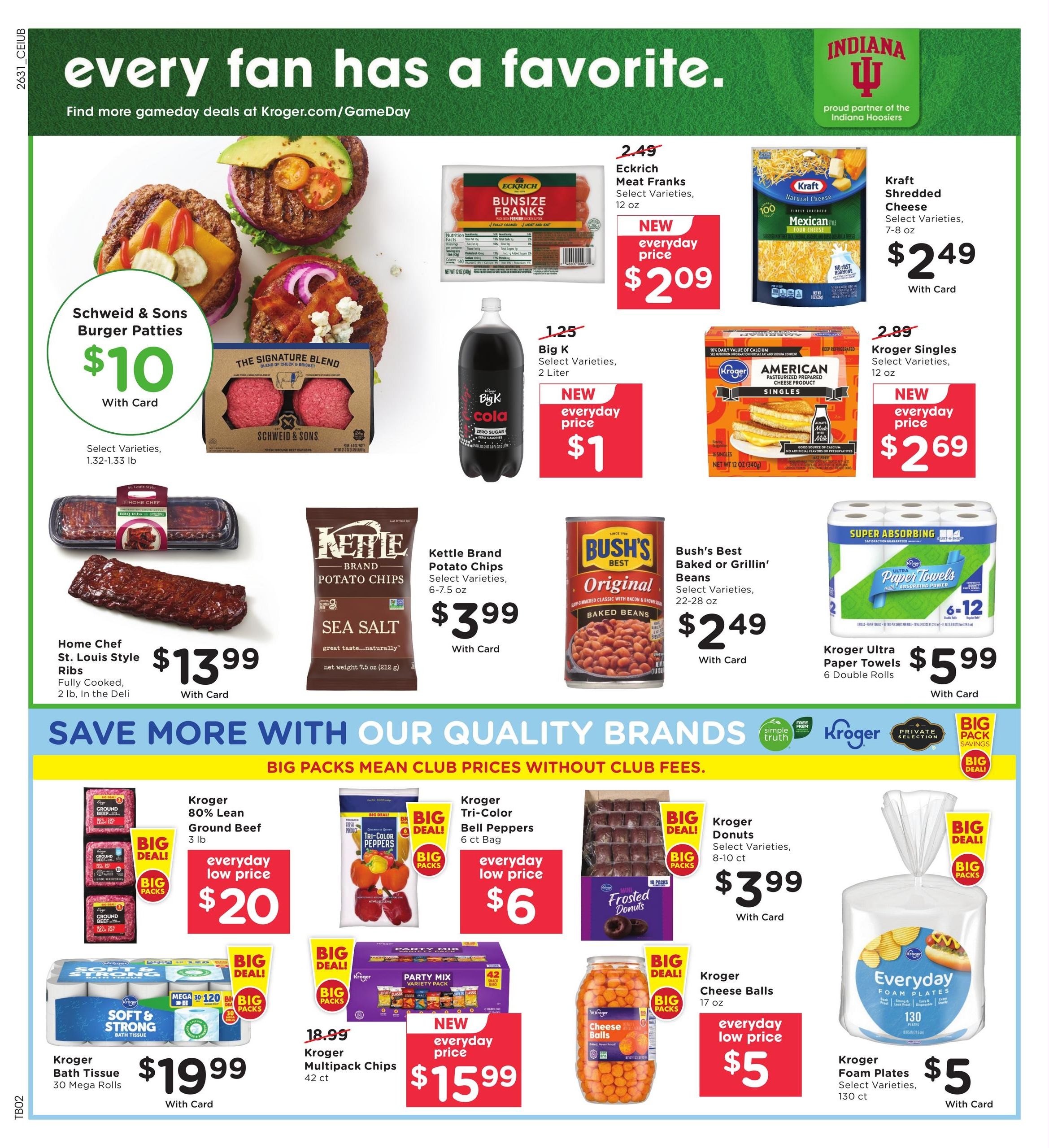 Kroger (Bloomington Area, IN) Weekly Ad September 2 - 8, 2026