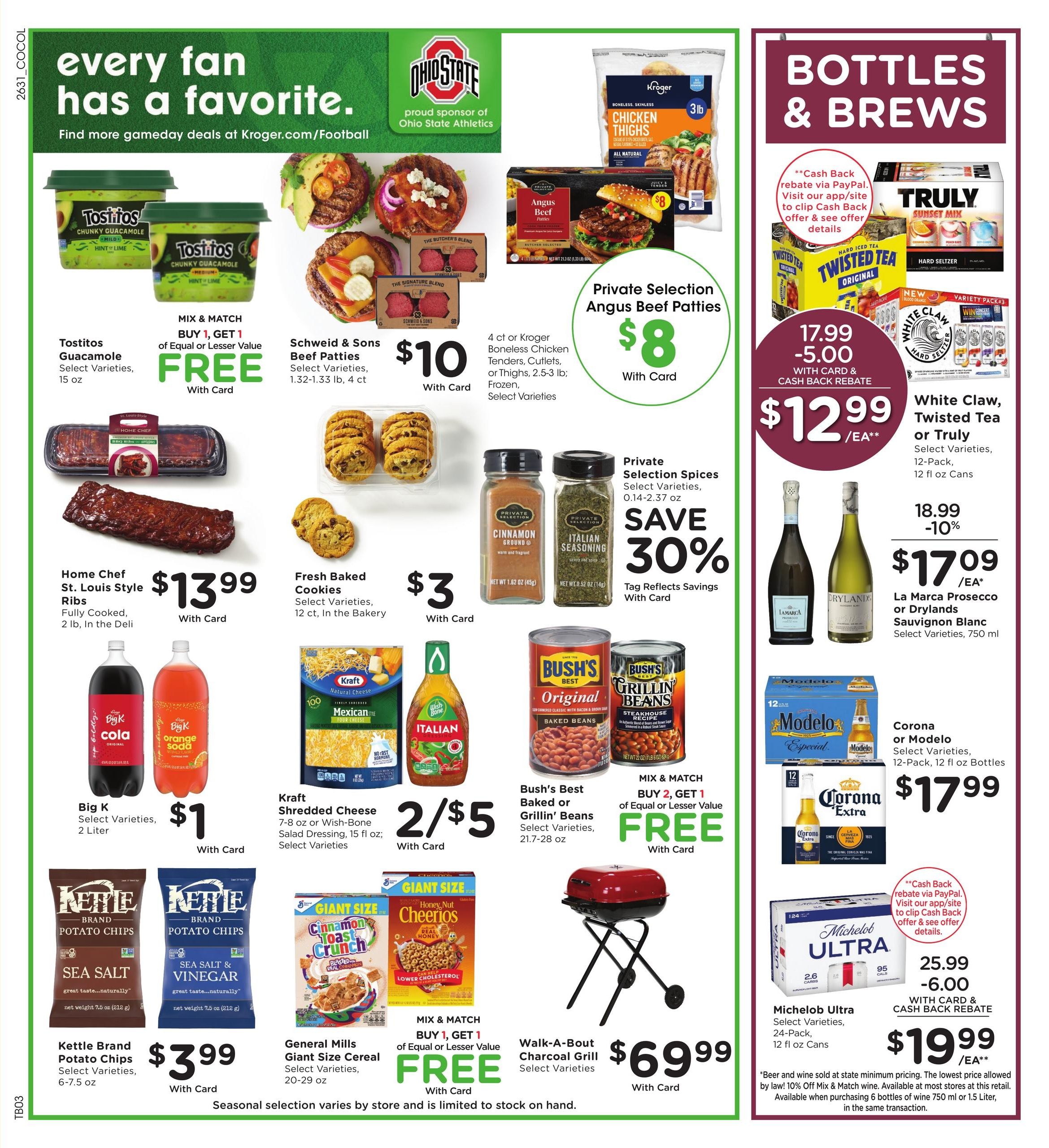 Kroger (Amherst Area, OH) Weekly Ad September 2 - 8, 2026