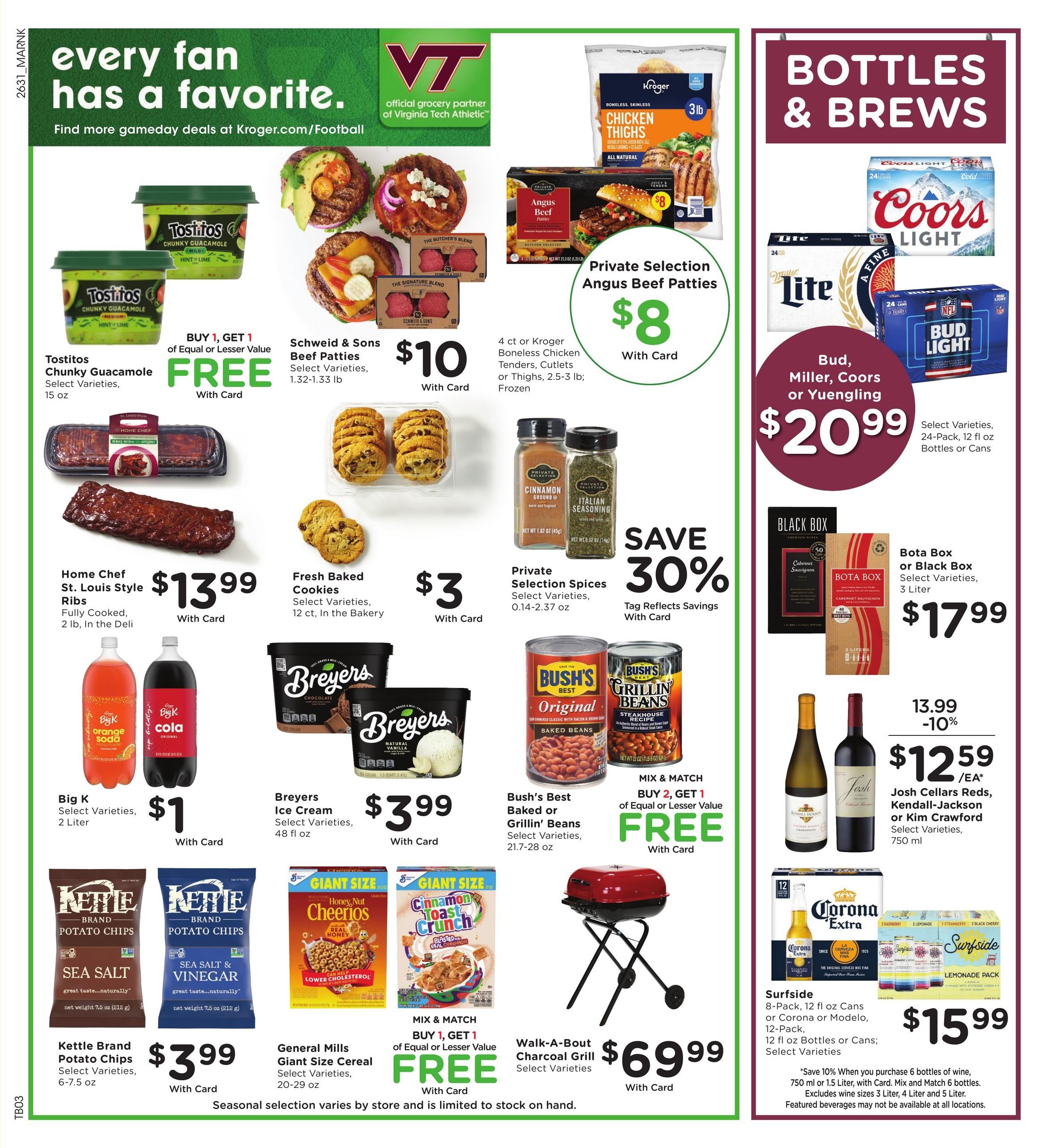 Kroger (Suffolk Area, VA) Weekly Ad September 2 - 8, 2026