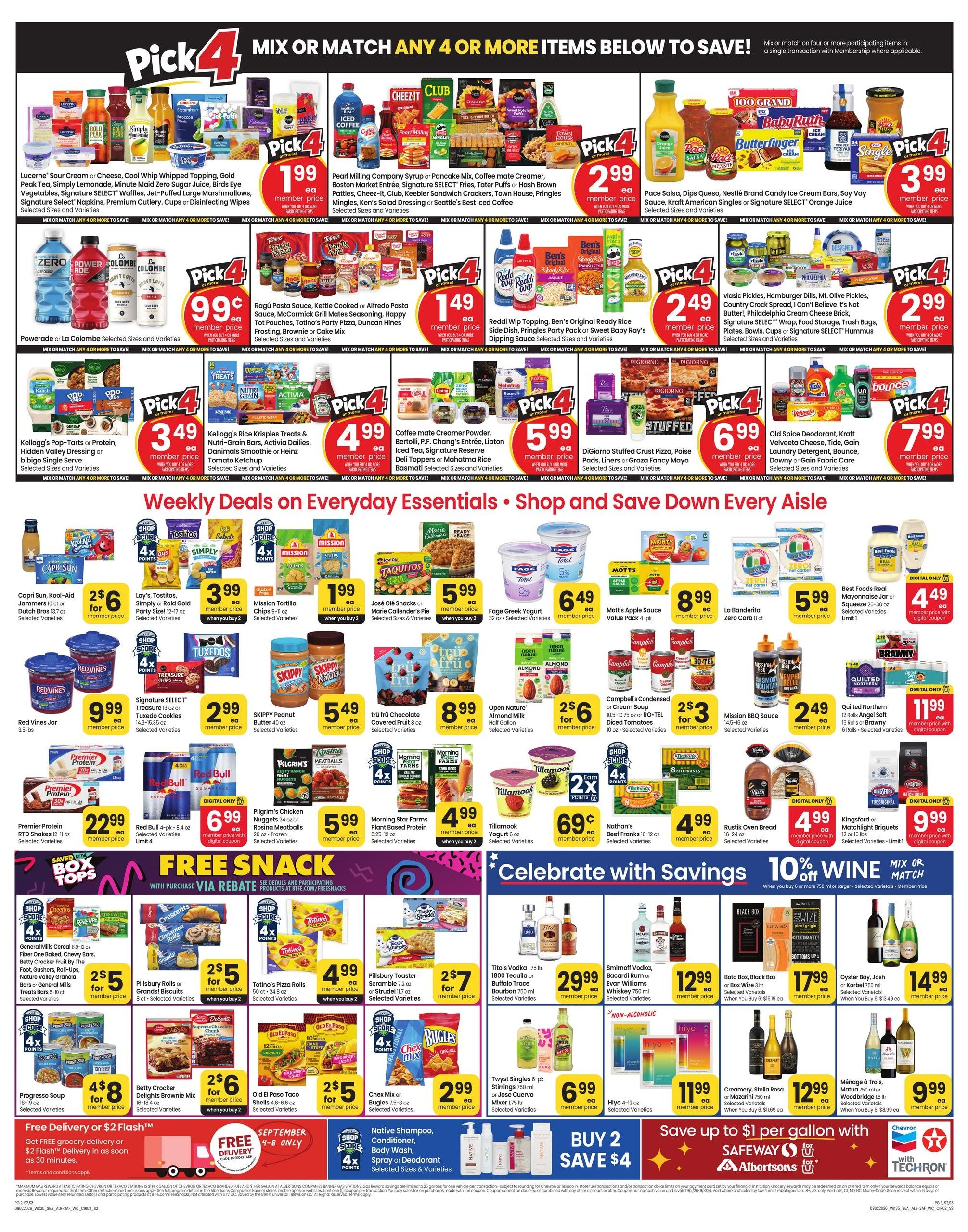 Safeway (Boardman Area, OR) Weekly Ad September 2 - 8, 2026