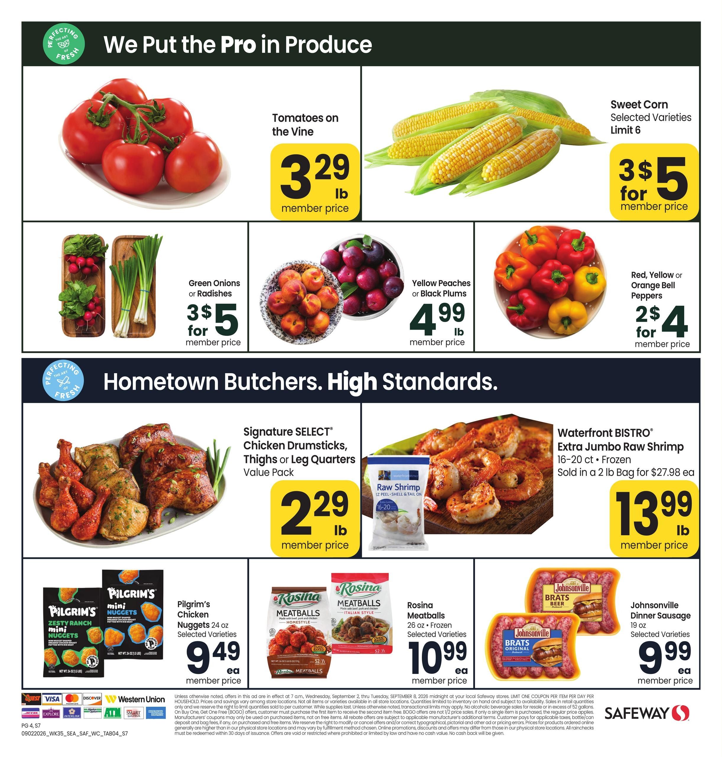 Safeway (Juneau Area, AK) Weekly Ad September 2 - 8, 2026