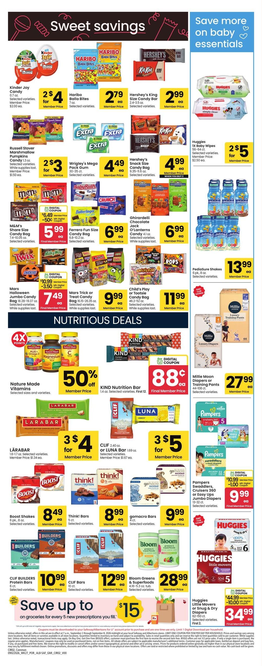 Safeway (Vancouver Area, WA) Weekly Ad September 2 - 8, 2026