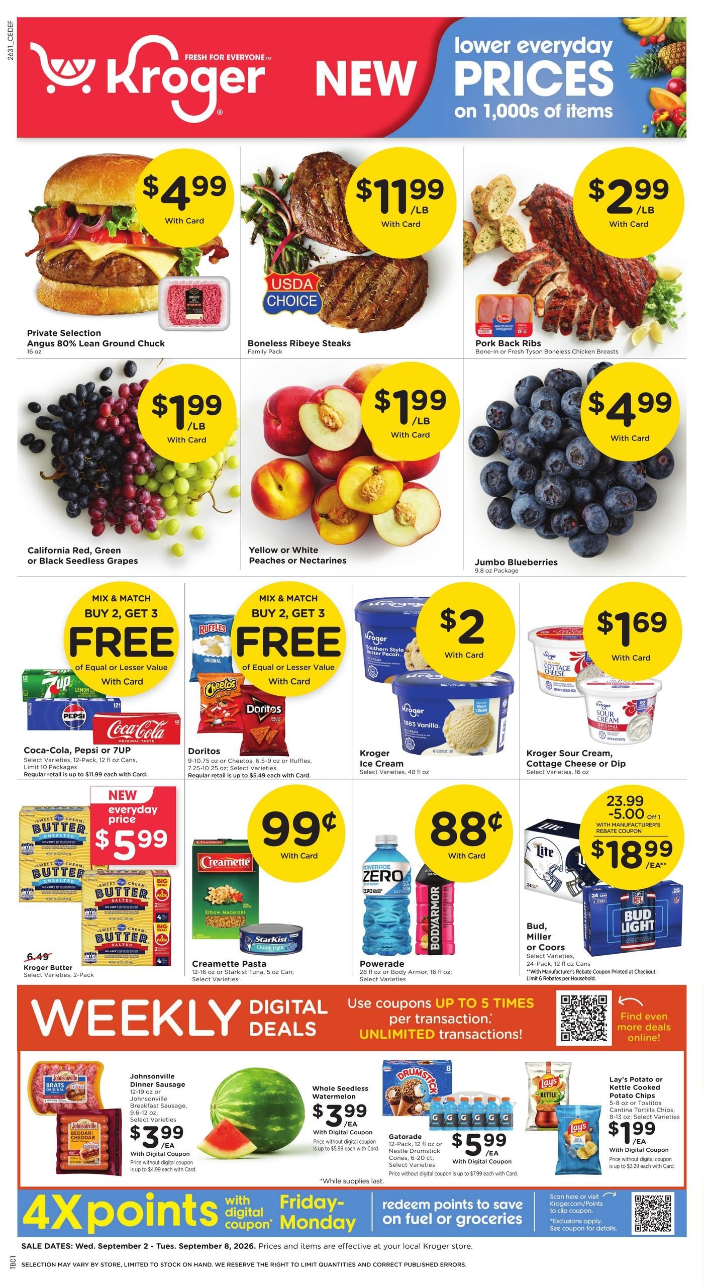 Kroger (Belmore Area, OH) Weekly Ad September 2 - 8, 2026