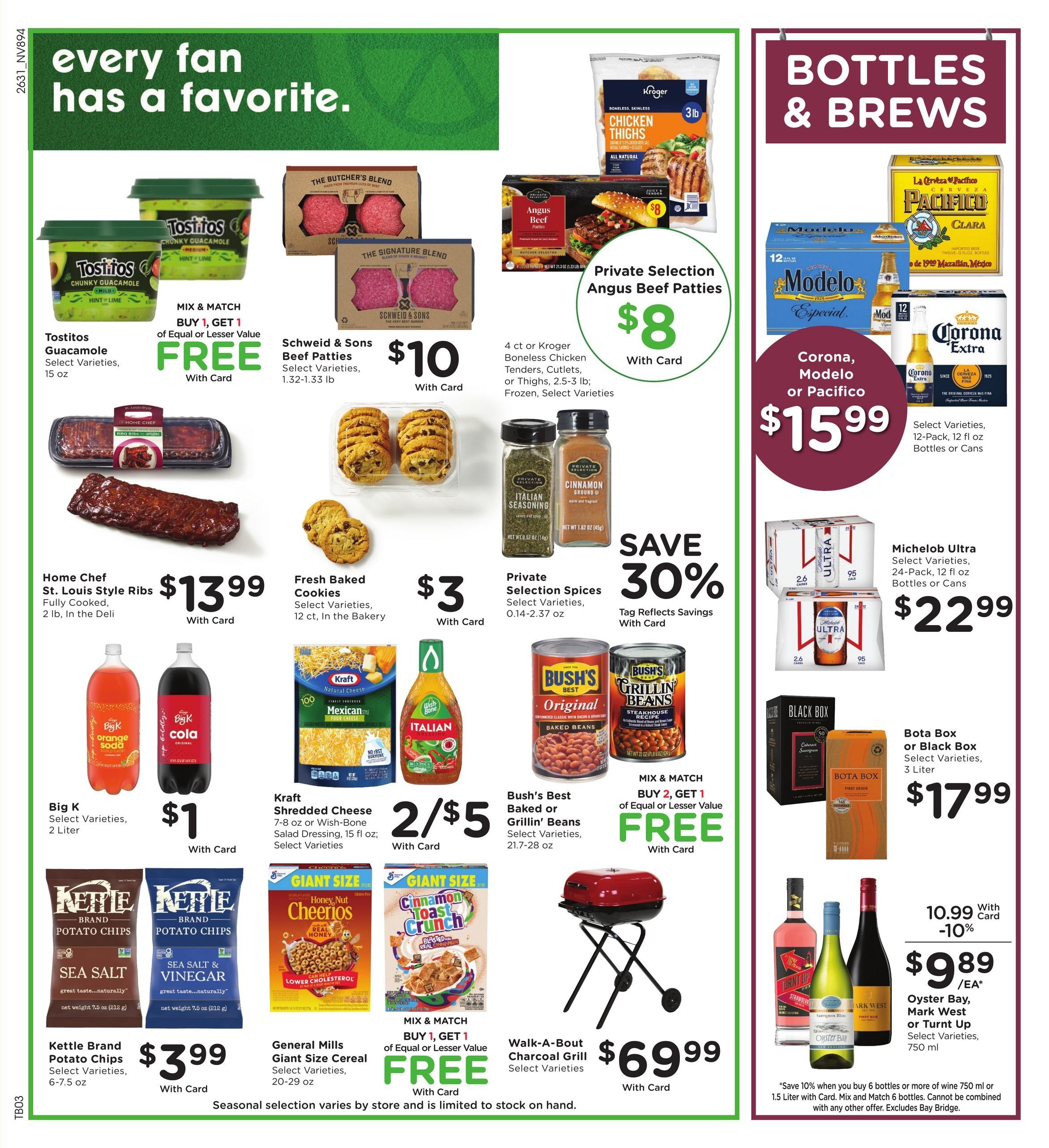 Kroger (Huntsville Area, AL) Weekly Ad September 2 - 8, 2026