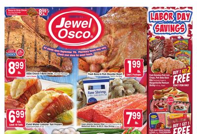 Jewel-Osco (Fairbury Area, IL) Weekly Ad September 2 - 8, 2026