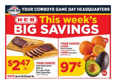 H-E-B Weekly Ad September 2 - 8, 2026