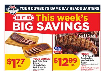H-E-B (Azle Area, TX) Weekly Ad September 2 - 8, 2026
