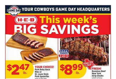 H-E-B (Abbott Area, TX) Weekly Ad September 2 - 8, 2026