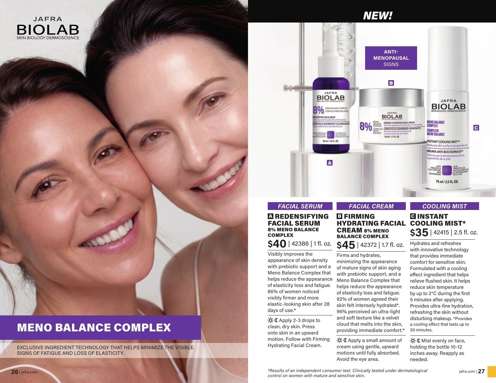 JAFRA Fall/Winter 2026 Product Catalog Weekly Ad August 1, 2026 - January 31, 2027