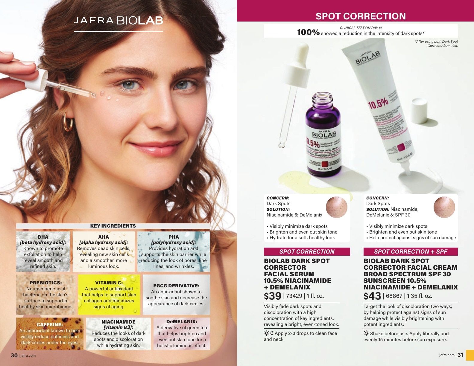 JAFRA Fall/Winter 2026 Product Catalog Weekly Ad August 1, 2026 - January 31, 2027