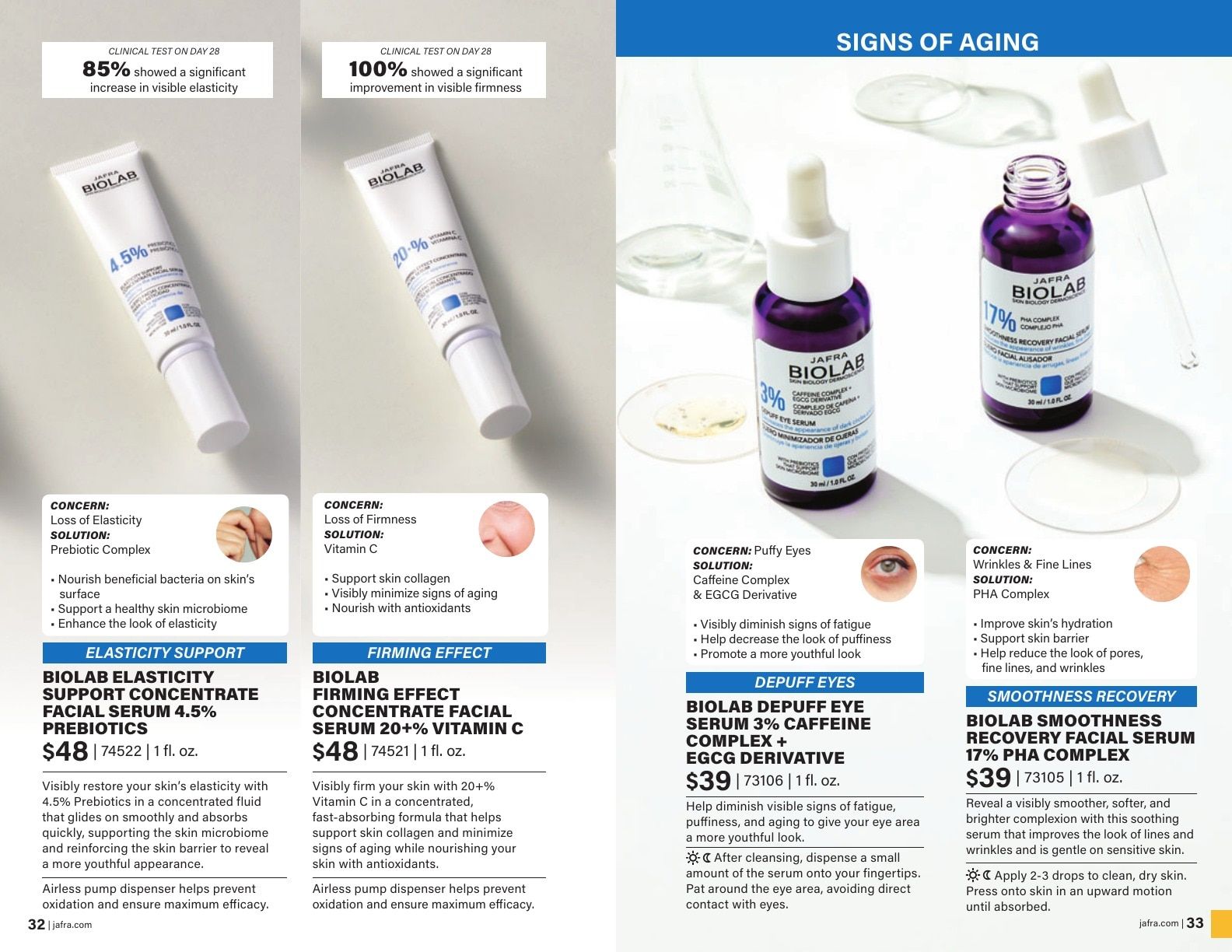 JAFRA Fall/Winter 2026 Product Catalog Weekly Ad August 1, 2026 - January 31, 2027