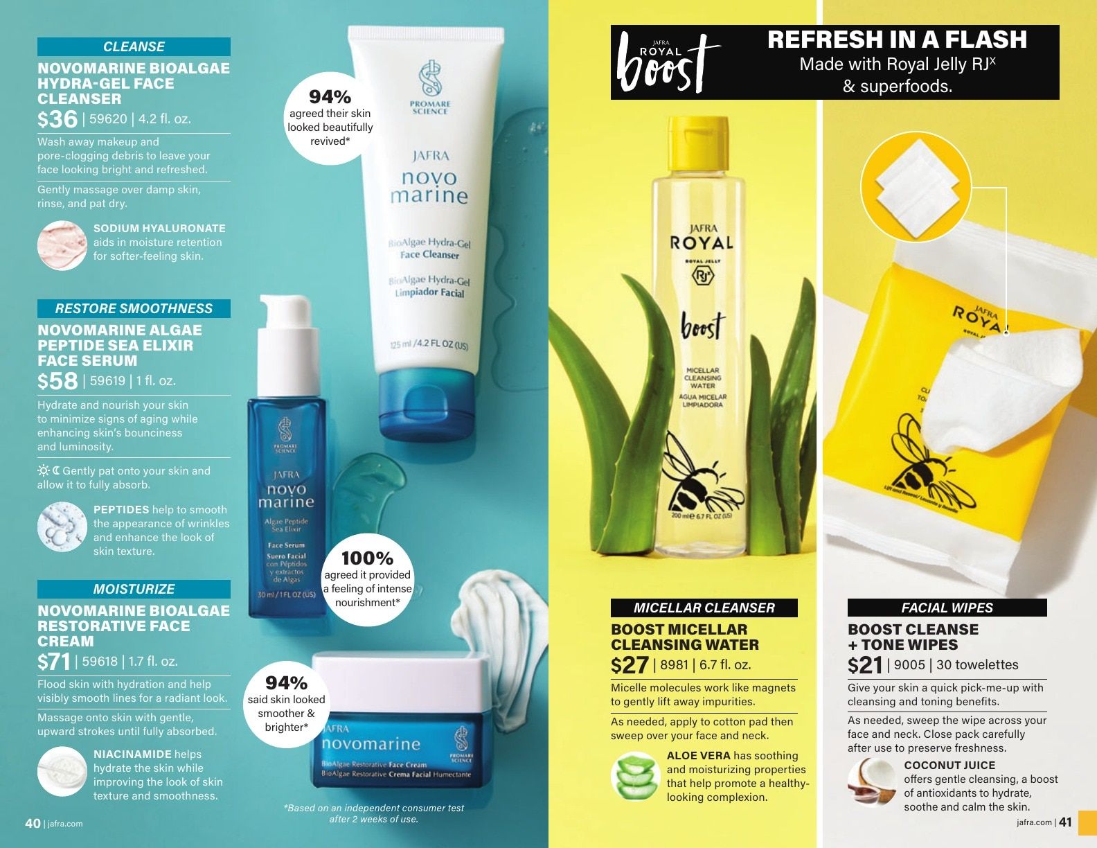 JAFRA Fall/Winter 2026 Product Catalog Weekly Ad August 1, 2026 - January 31, 2027