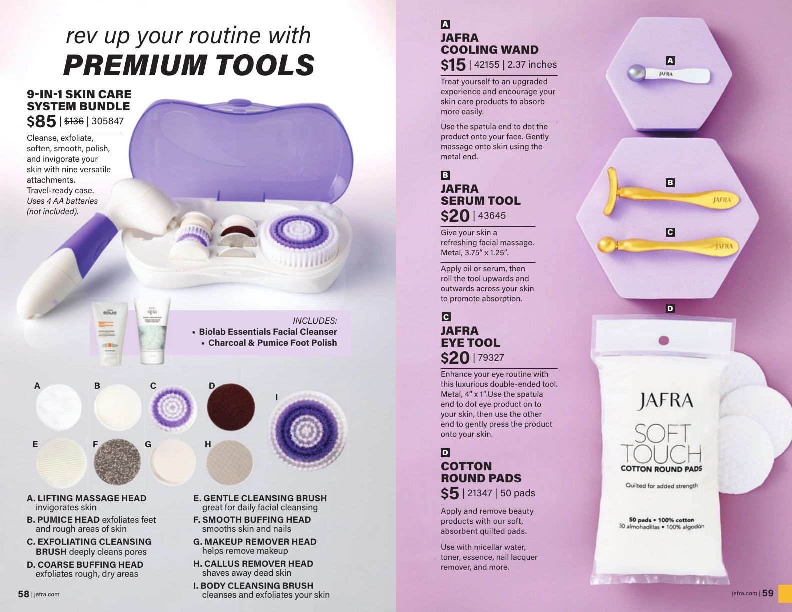 JAFRA Fall/Winter 2026 Product Catalog Weekly Ad August 1, 2026 - January 31, 2027