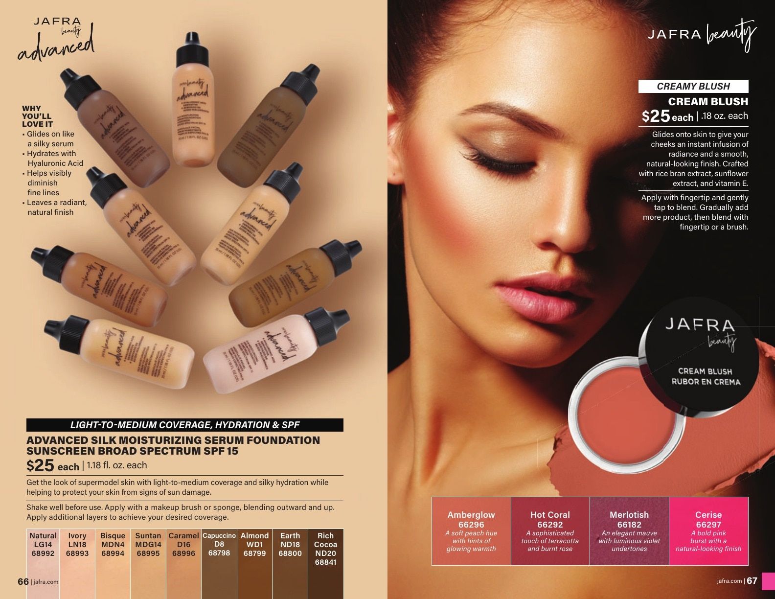 JAFRA Fall/Winter 2026 Product Catalog Weekly Ad August 1, 2026 - January 31, 2027
