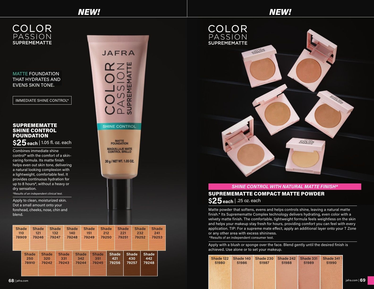 JAFRA Fall/Winter 2026 Product Catalog Weekly Ad August 1, 2026 - January 31, 2027