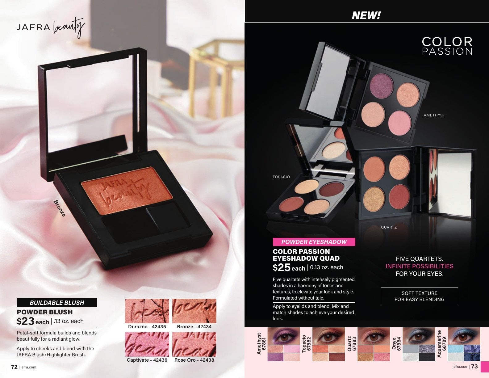 JAFRA Fall/Winter 2026 Product Catalog Weekly Ad August 1, 2026 - January 31, 2027
