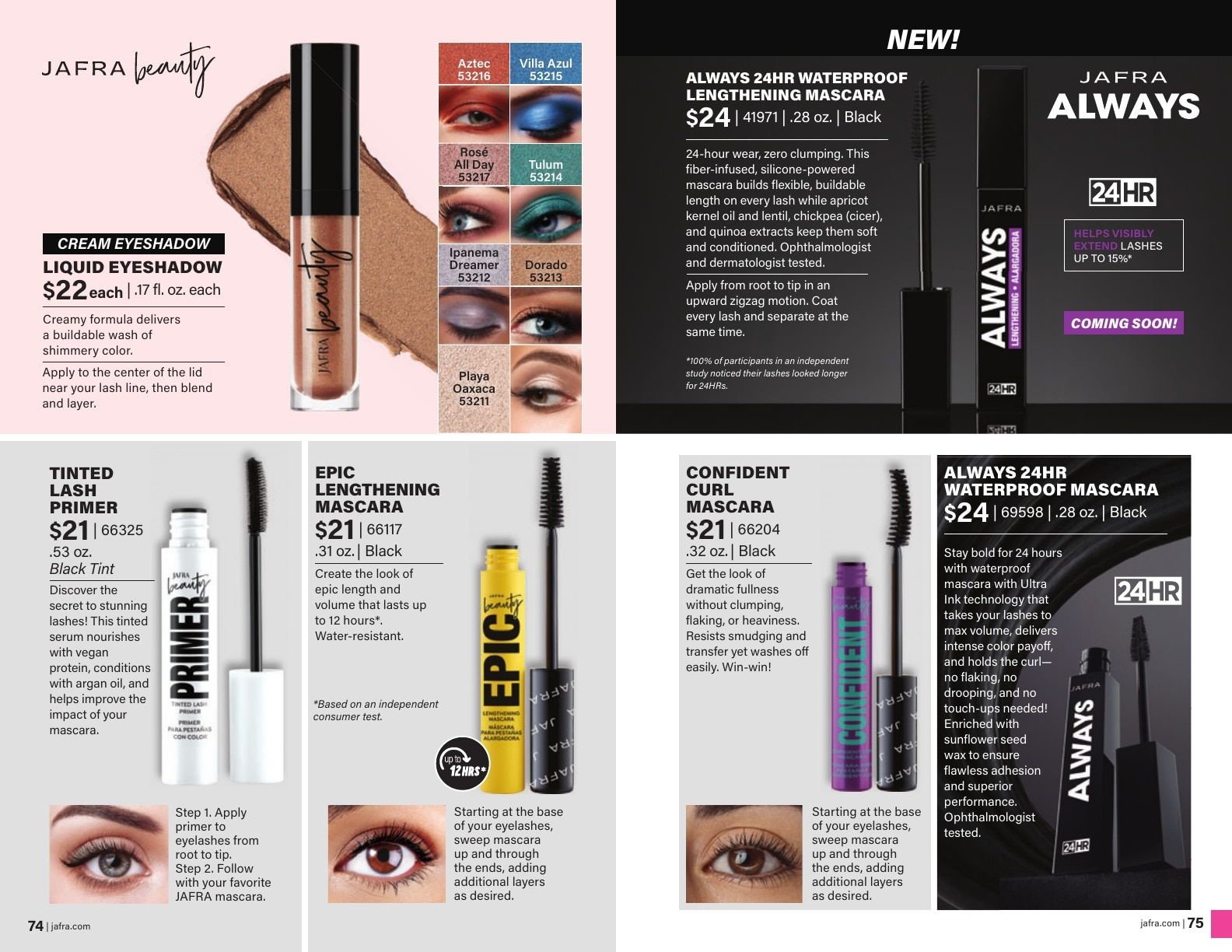 JAFRA Fall/Winter 2026 Product Catalog Weekly Ad August 1, 2026 - January 31, 2027